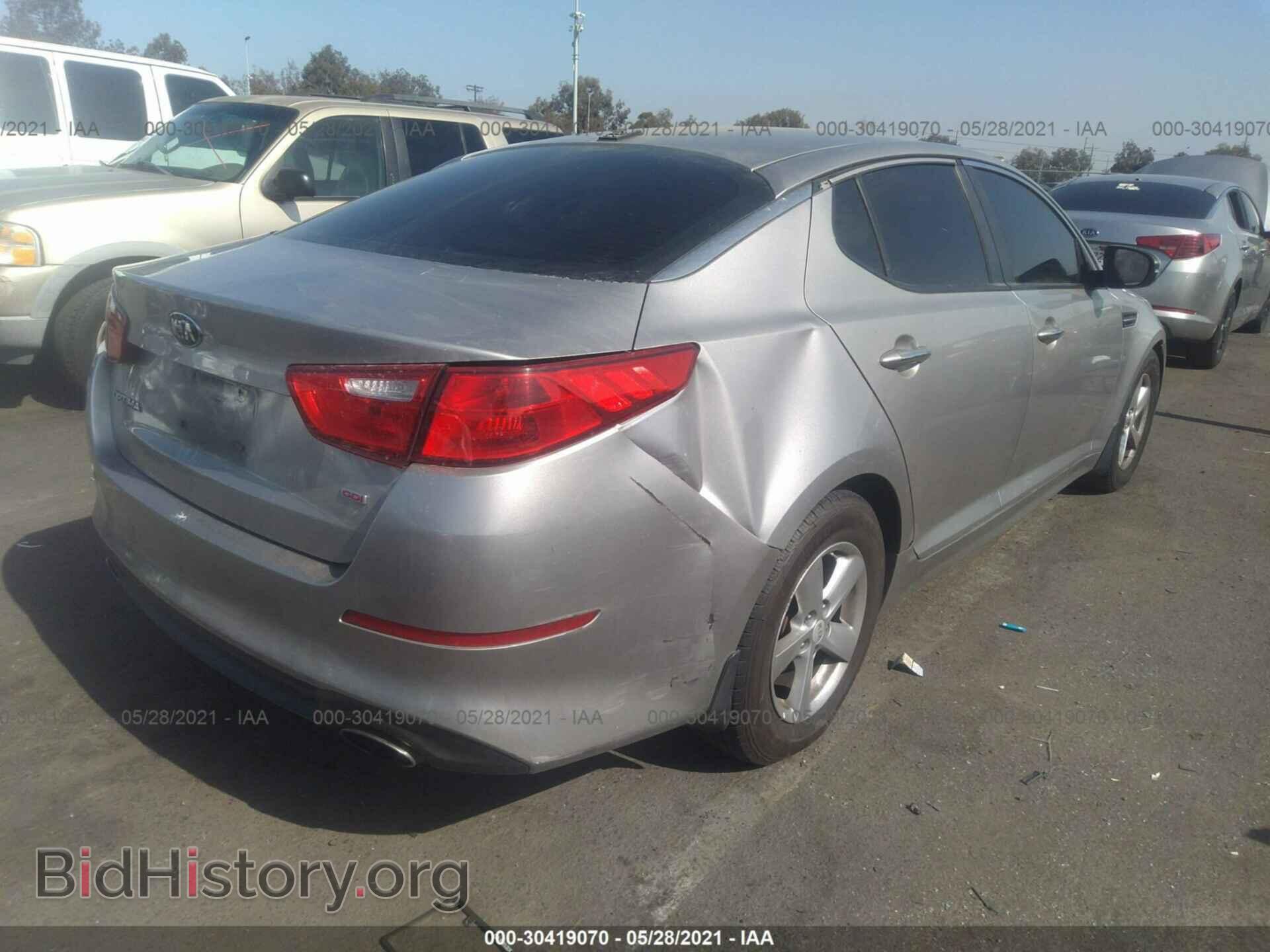 2015 KIA OPTIMA - VIN: 5XXGM4A74FG457357 - Фото 4