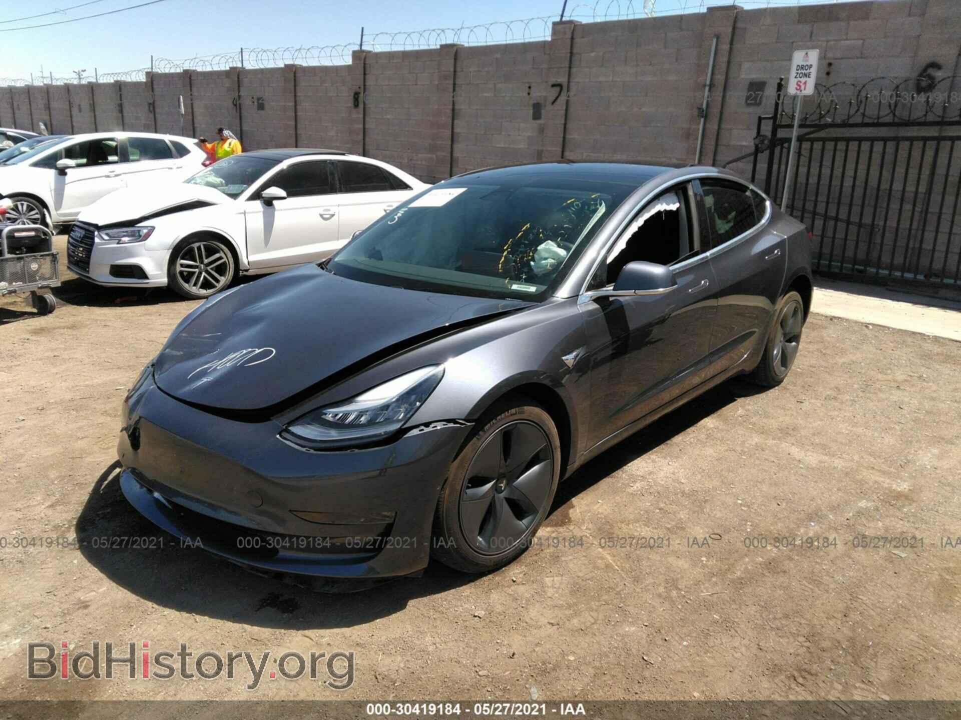 2019 TESLA MODEL 3 - VIN: 5YJ3E1EB3KF386917 - Фото 2