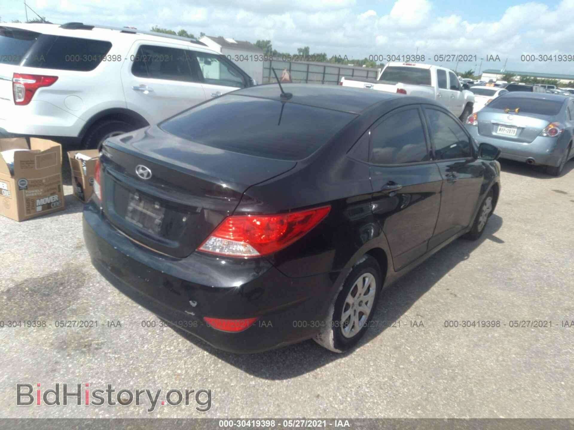 2013 HYUNDAI ACCENT - VIN: KMHCT4AE7DU441740 - Фото 4