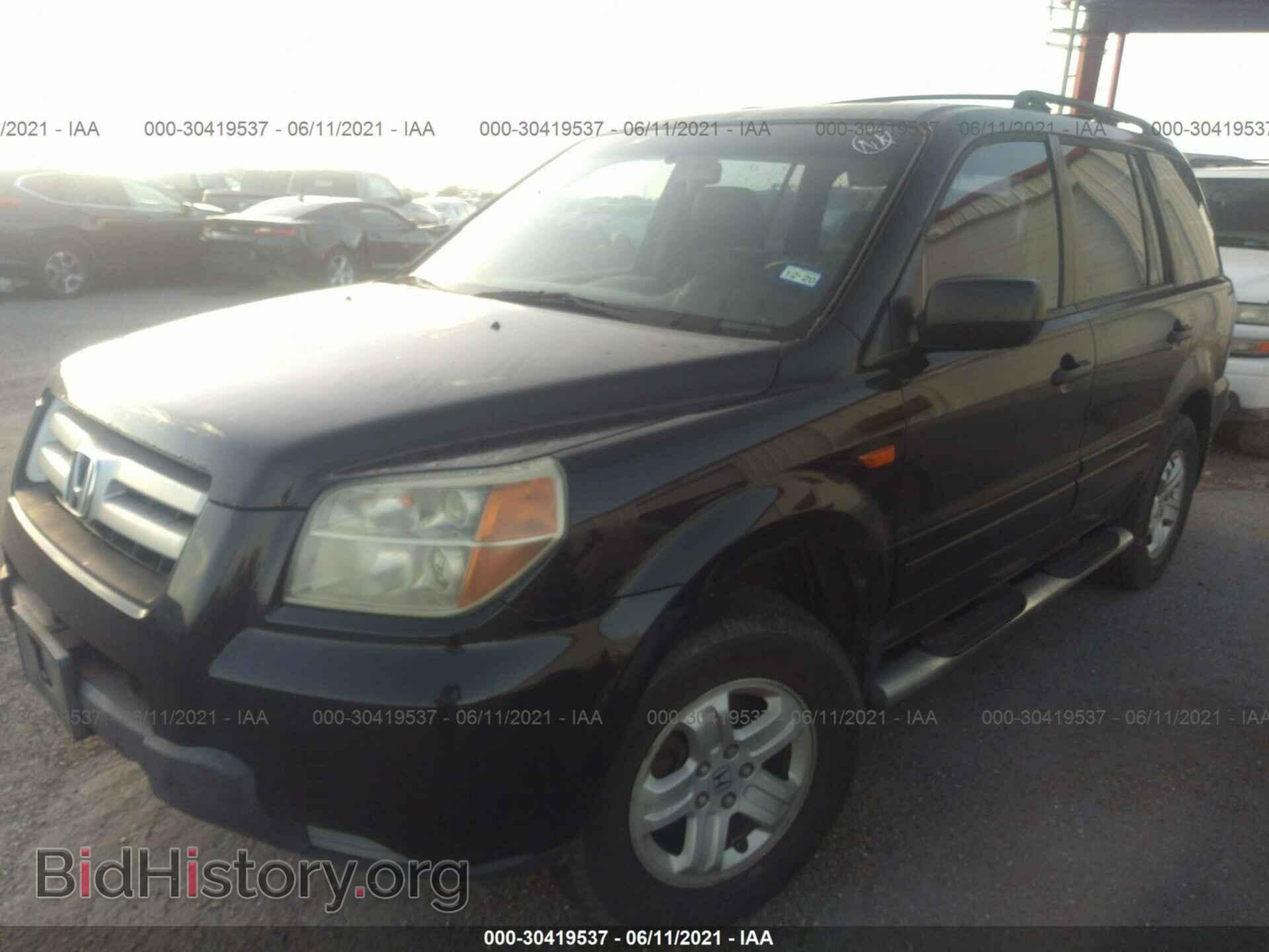 2006 HONDA PILOT - VIN: 5FNYF28196B018520 - Фото 2