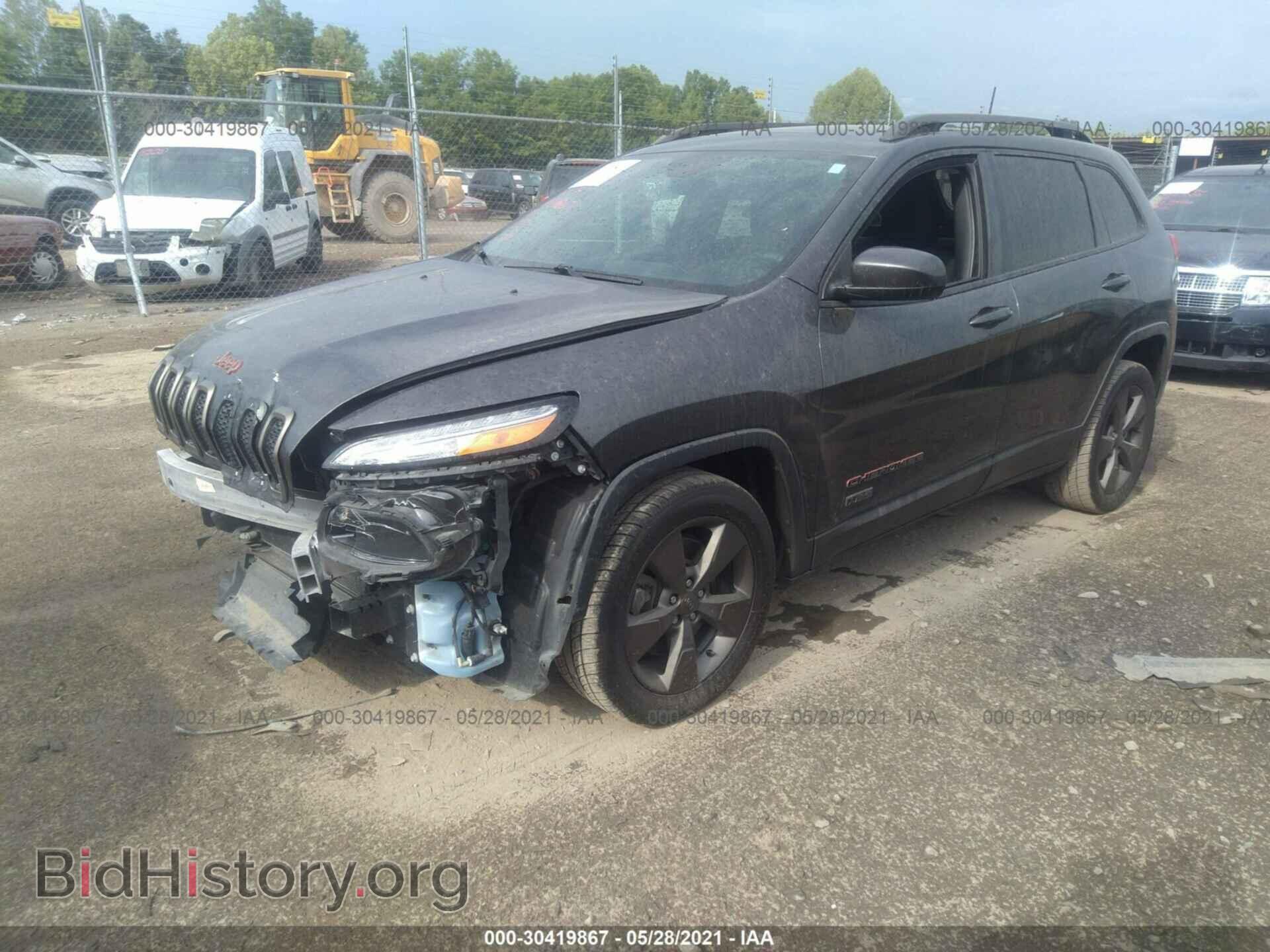 2016 JEEP CHEROKEE - VIN: 1C4PJLCB7GW258663 - Фото 2