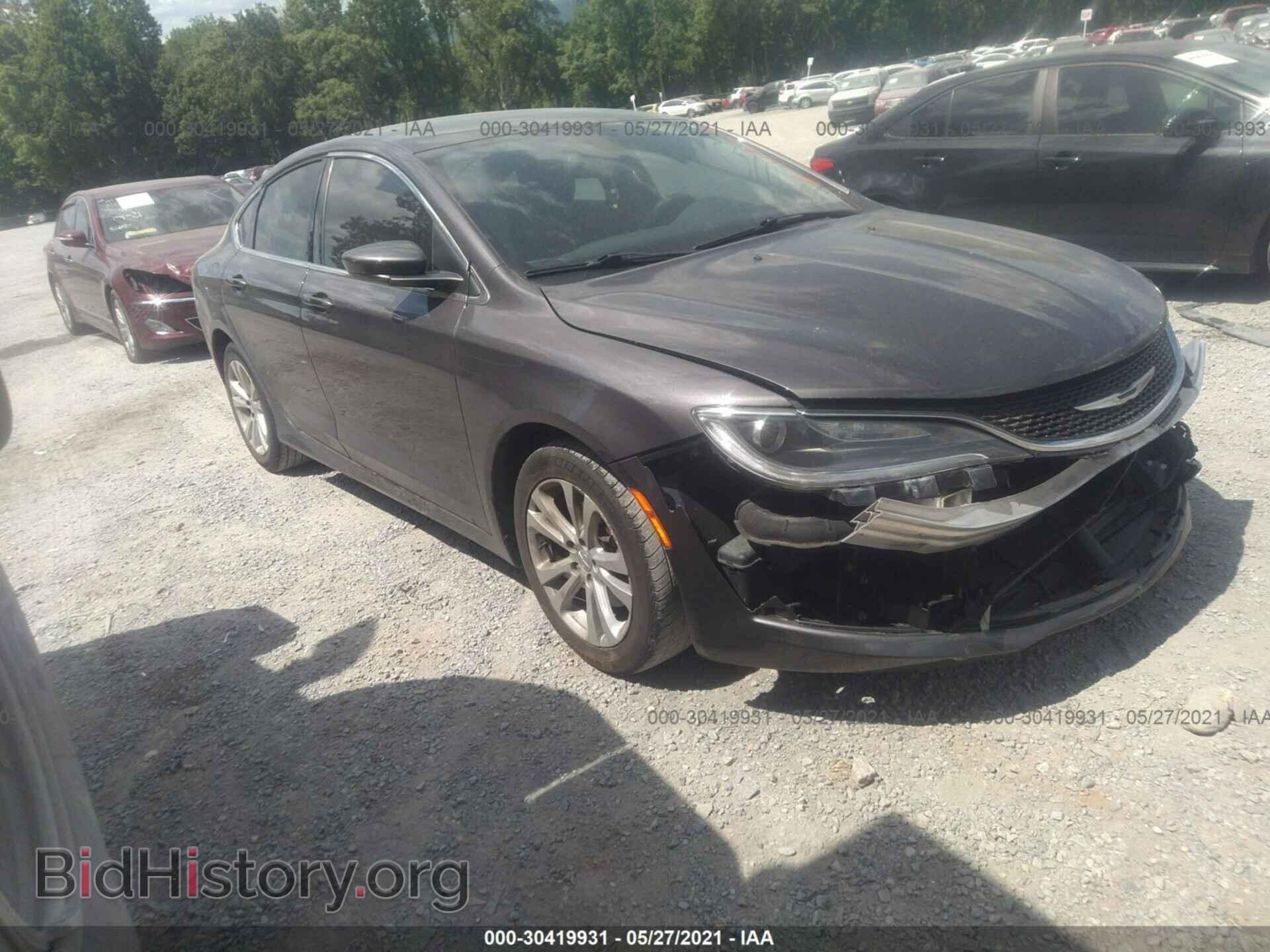 Фотография 1C3CCCAB2FN715643 - CHRYSLER 200 2015