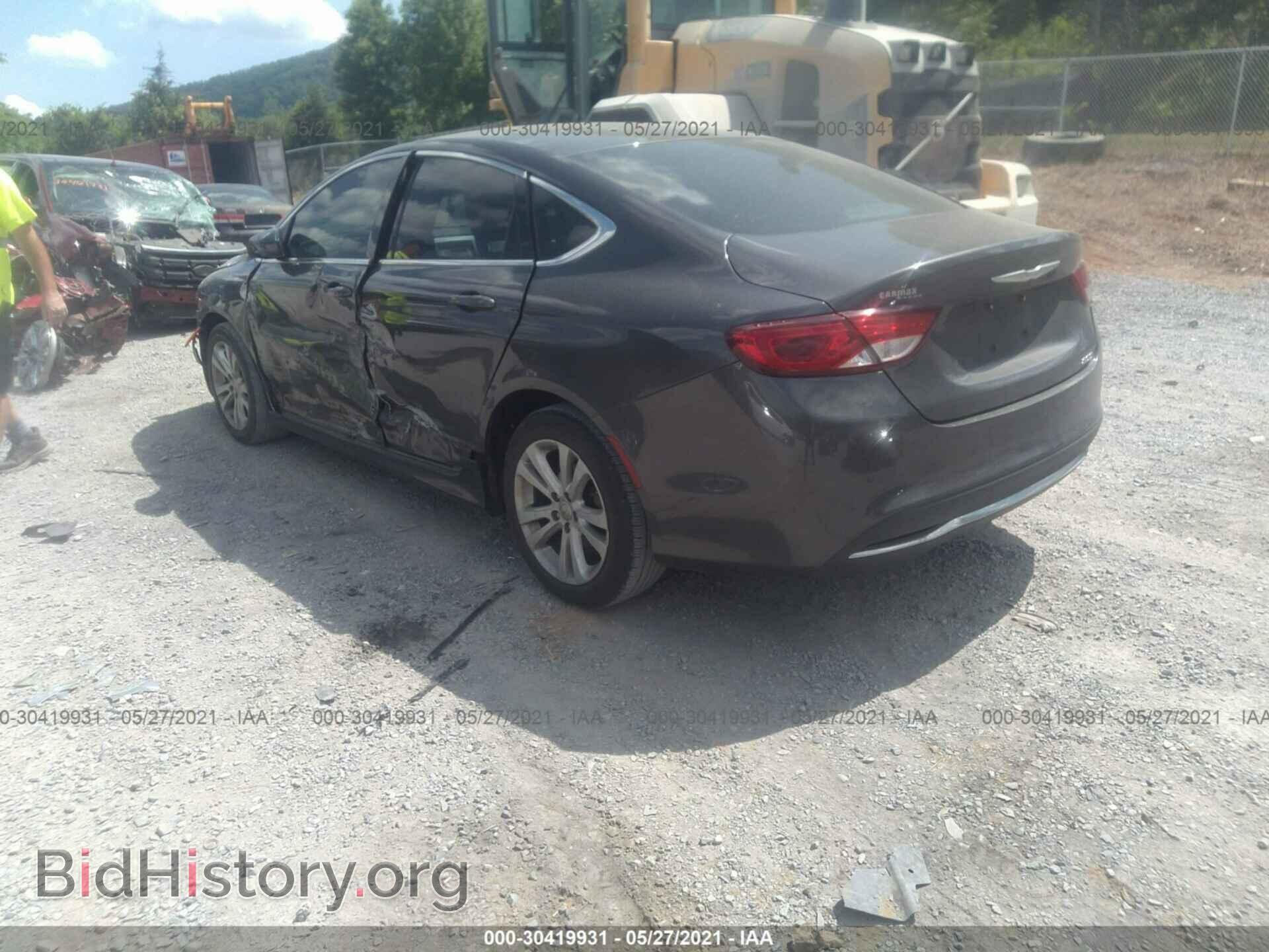 2015 CHRYSLER 200 - VIN: 1C3CCCAB2FN715643 - Фото 3