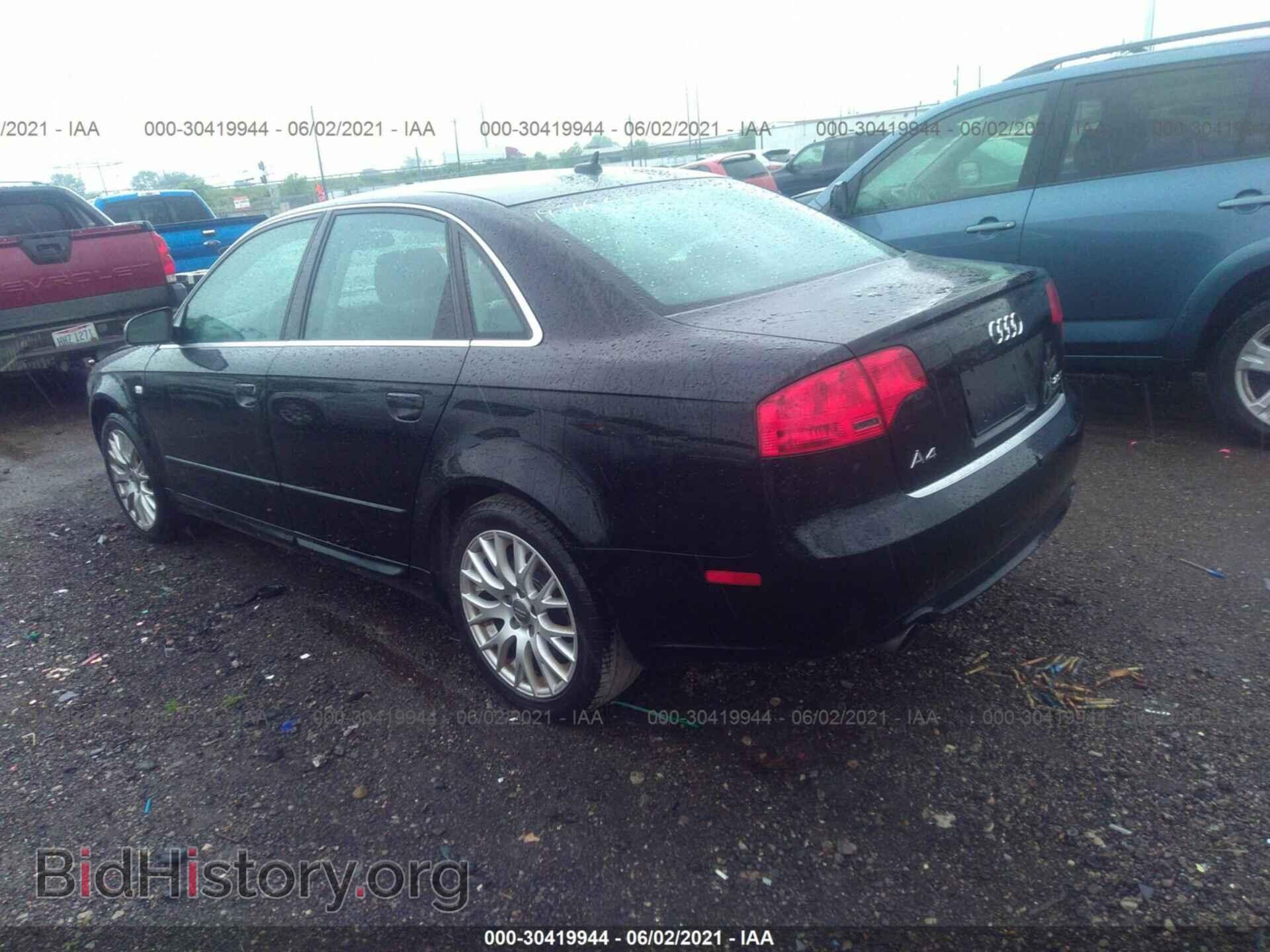 2008 AUDI A4 - VIN: WAUDF78E28A161946 - Фото 3
