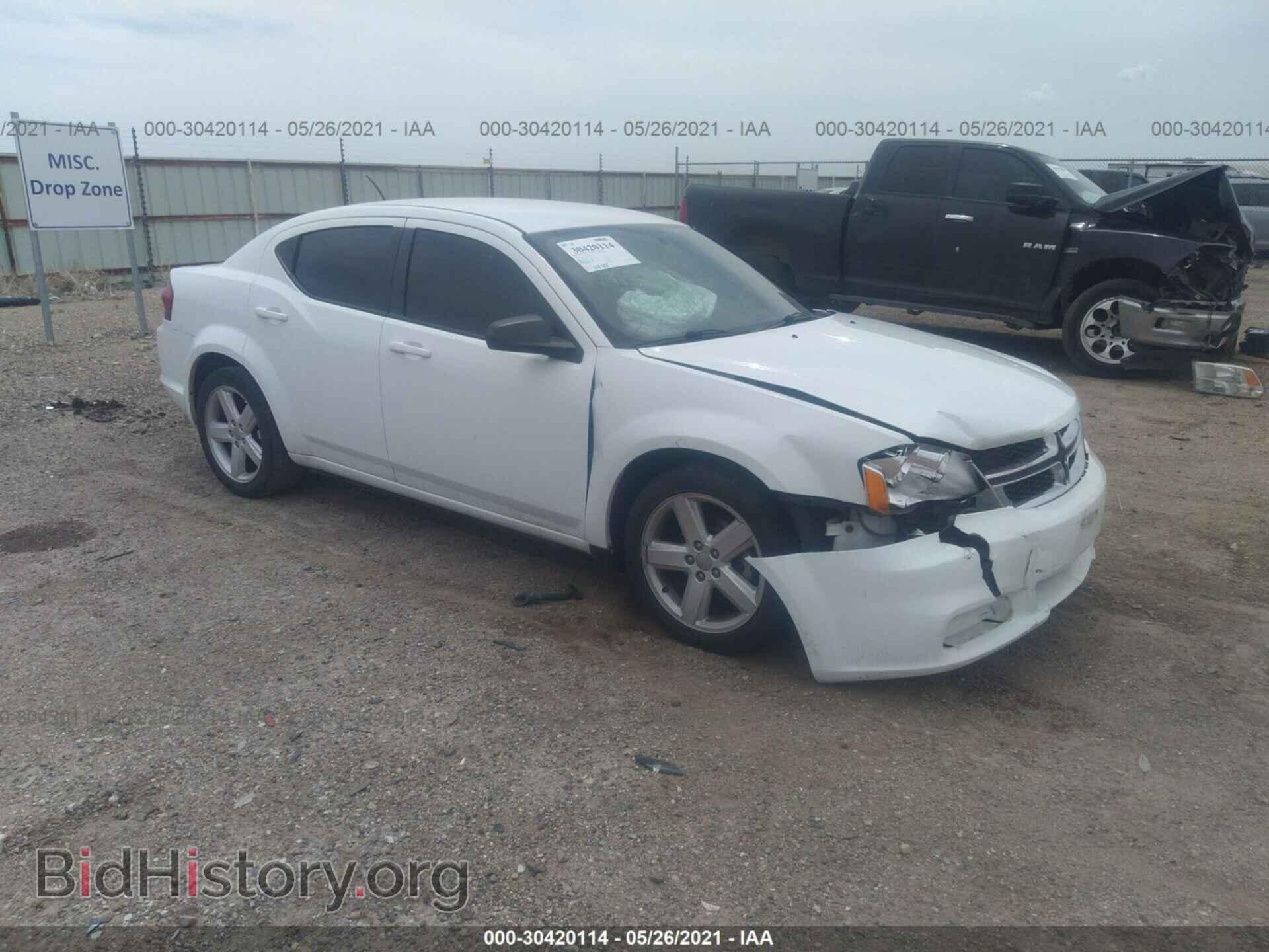 Photo 1C3CDZAB2DN680700 - DODGE AVENGER 2013