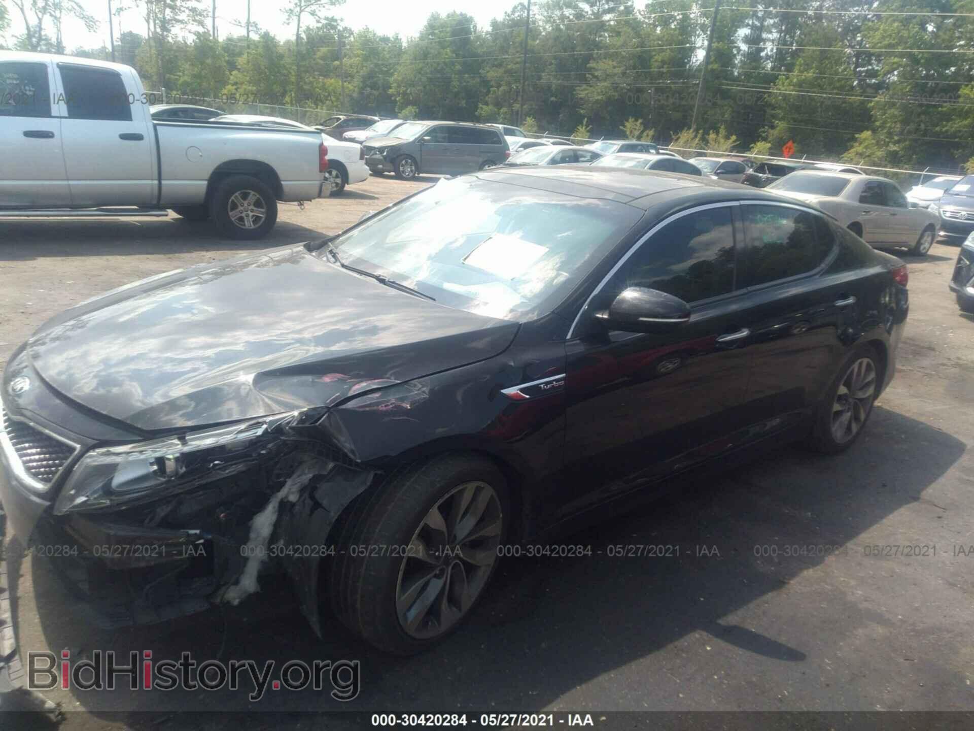 2014 KIA OPTIMA - VIN: 5XXGR4A67EG265535 - Фото 2