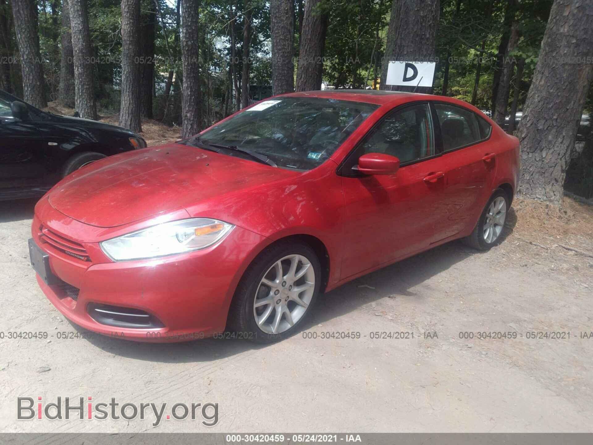 2013 DODGE DART - VIN: 1C3CDFBH4DD100175 - Фото 2