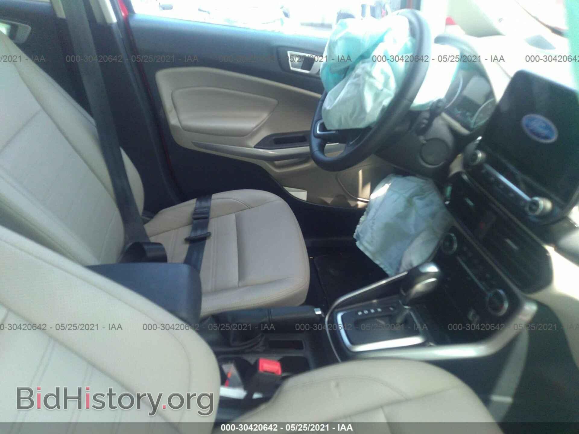 2020 FORD ECOSPORT - VIN: MAJ6S3KL1LC367639 - Фото 5