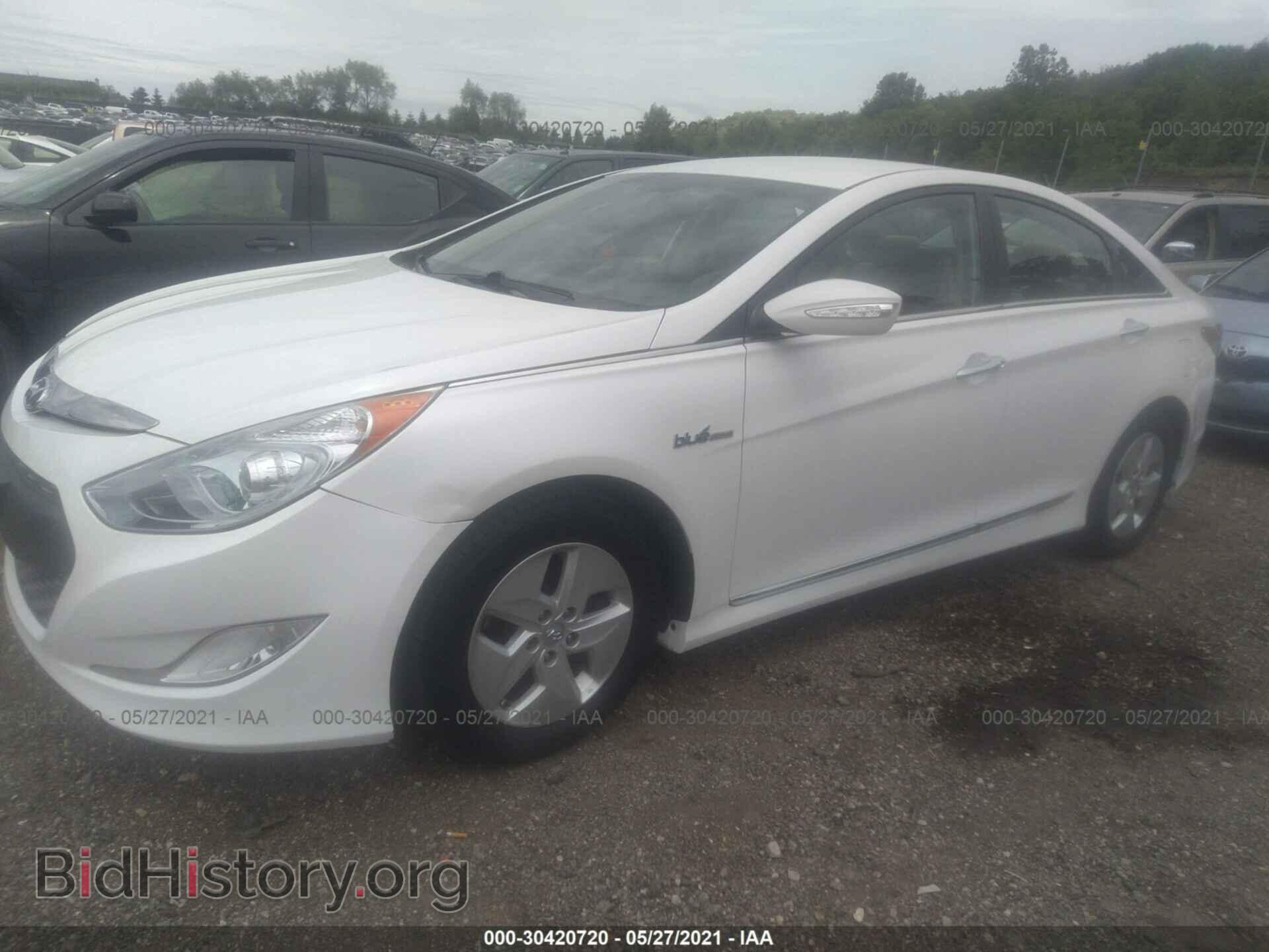 2012 HYUNDAI SONATA - VIN: KMHEC4A40CA043365 - Фото 2