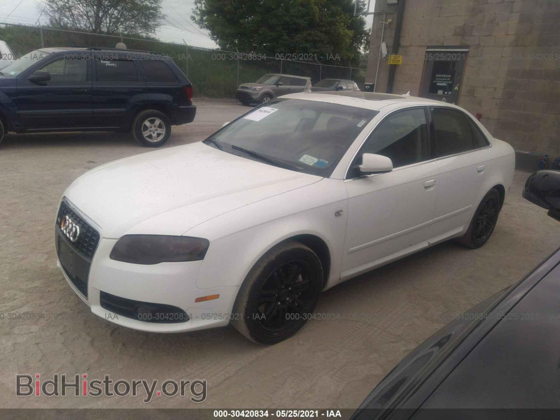 2008 AUDI A4 - VIN: WAUAF78E48A036708 - Photo 2