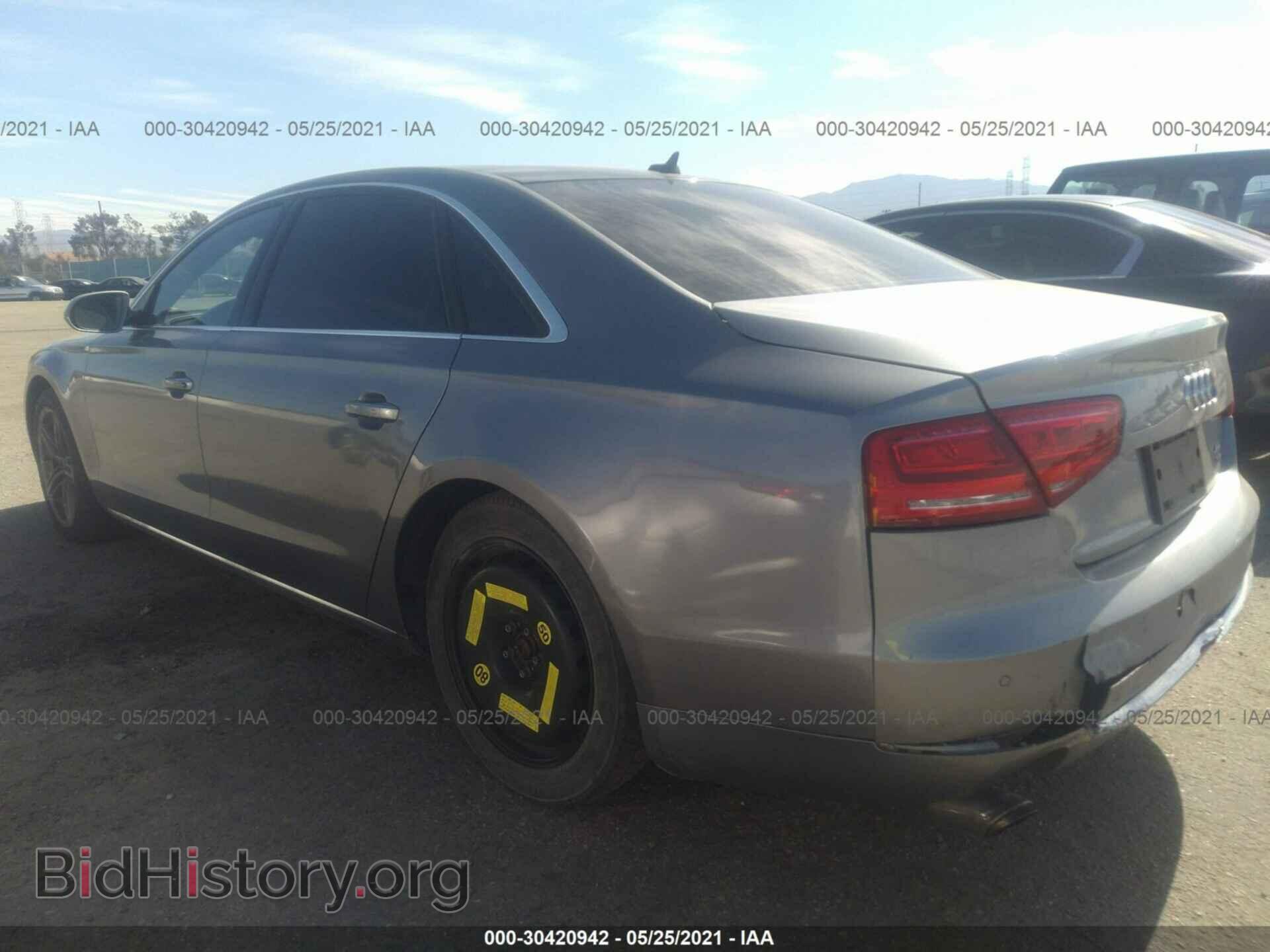 2012 AUDI A8 L - VIN: WAURVAFD3CN037685 - Фото 3