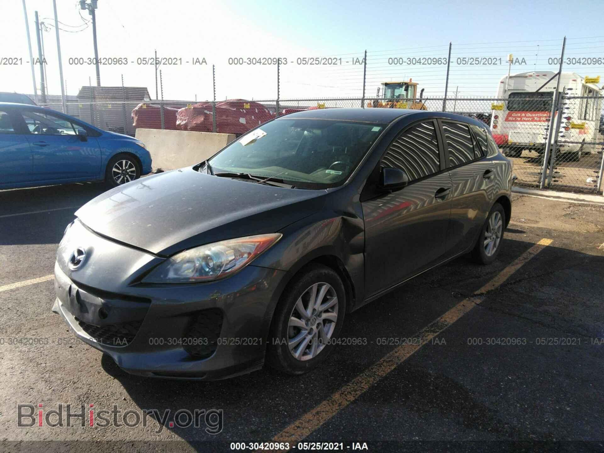 2012 MAZDA MAZDA3 - VIN: JM1BL1L80C1553365 - Фото 2