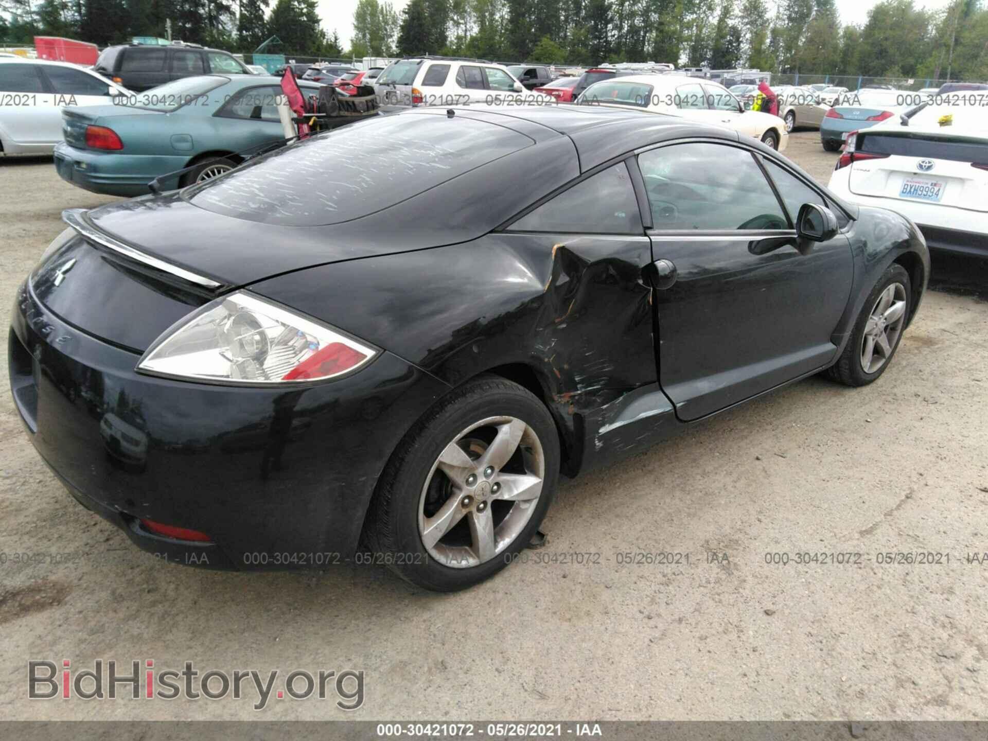 2007 MITSUBISHI ECLIPSE - VIN: 4A3AK24F07E011406 - Photo 4