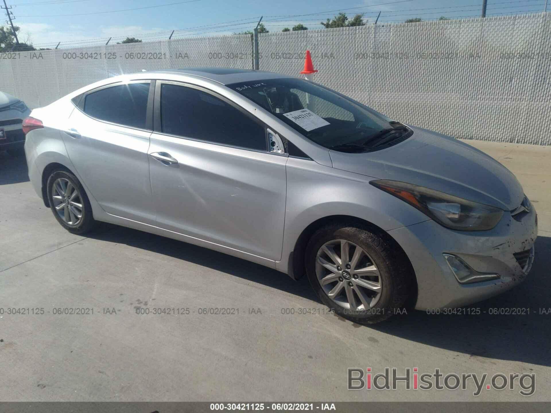 Фотография 5NPDH4AE8FH628962 - HYUNDAI ELANTRA 2015