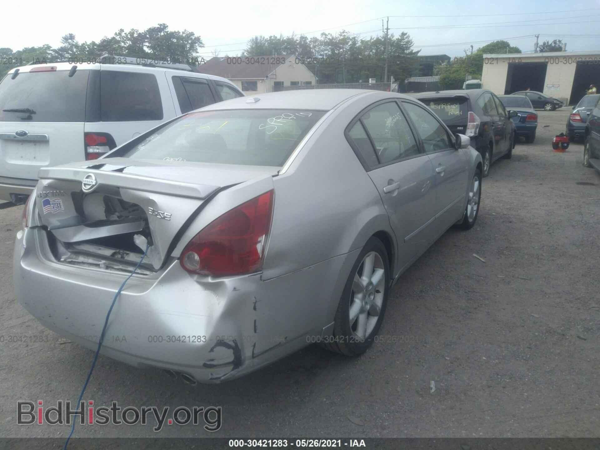 2006 NISSAN MAXIMA - VIN: 1N4BA41E16C865449 - Фото 4