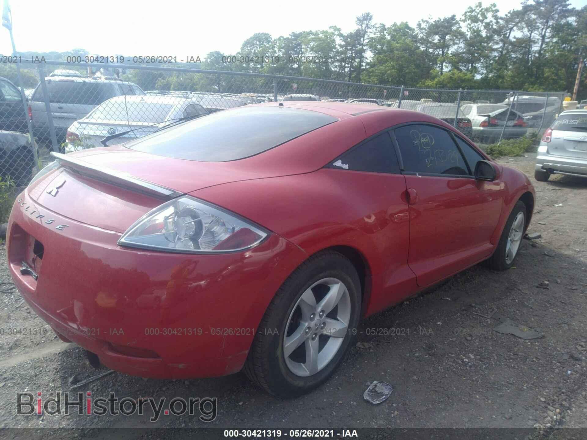 2007 MITSUBISHI ECLIPSE - VIN: 4A3AK24F37E014901 - Photo 4