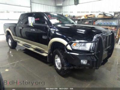 2013 RAM 2500 Laramie Longhorn, черный — VIN 3C6UR5PL9DG573265, IAAI