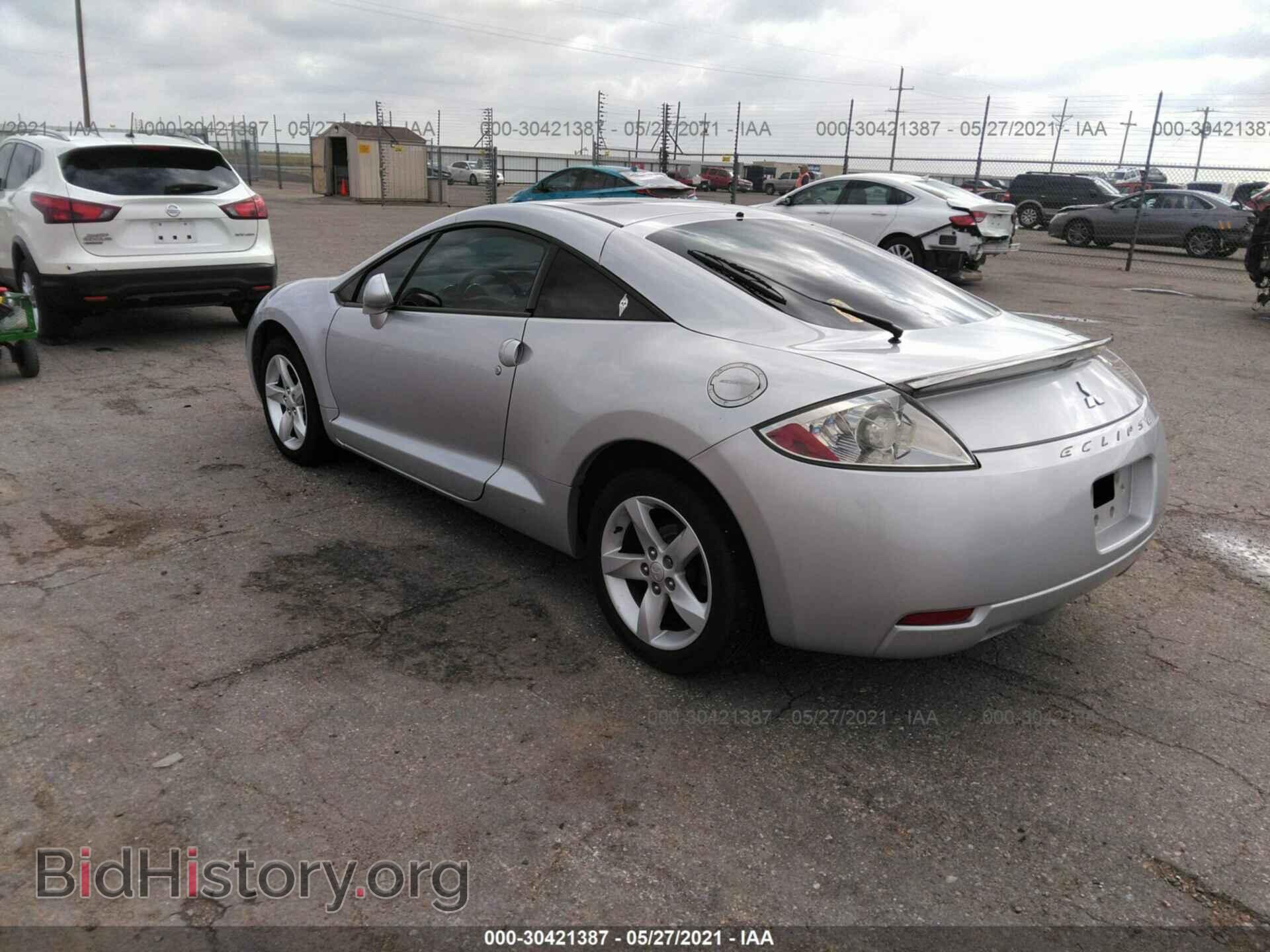 2006 MITSUBISHI ECLIPSE - VIN: 4A3AK24F76E038374 - Фото 3