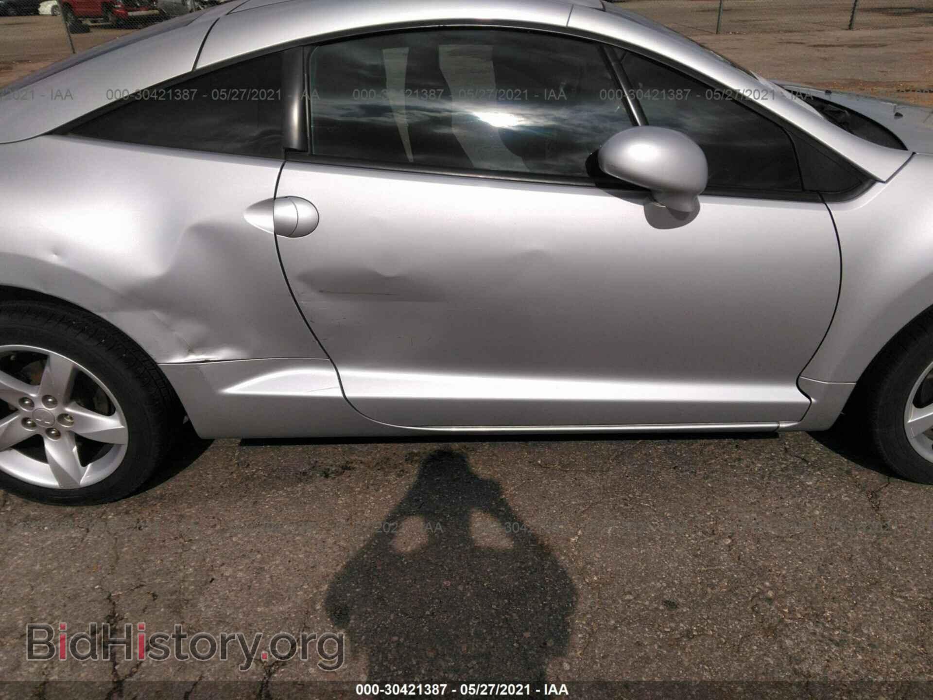 2006 MITSUBISHI ECLIPSE - VIN: 4A3AK24F76E038374 - Фото 6