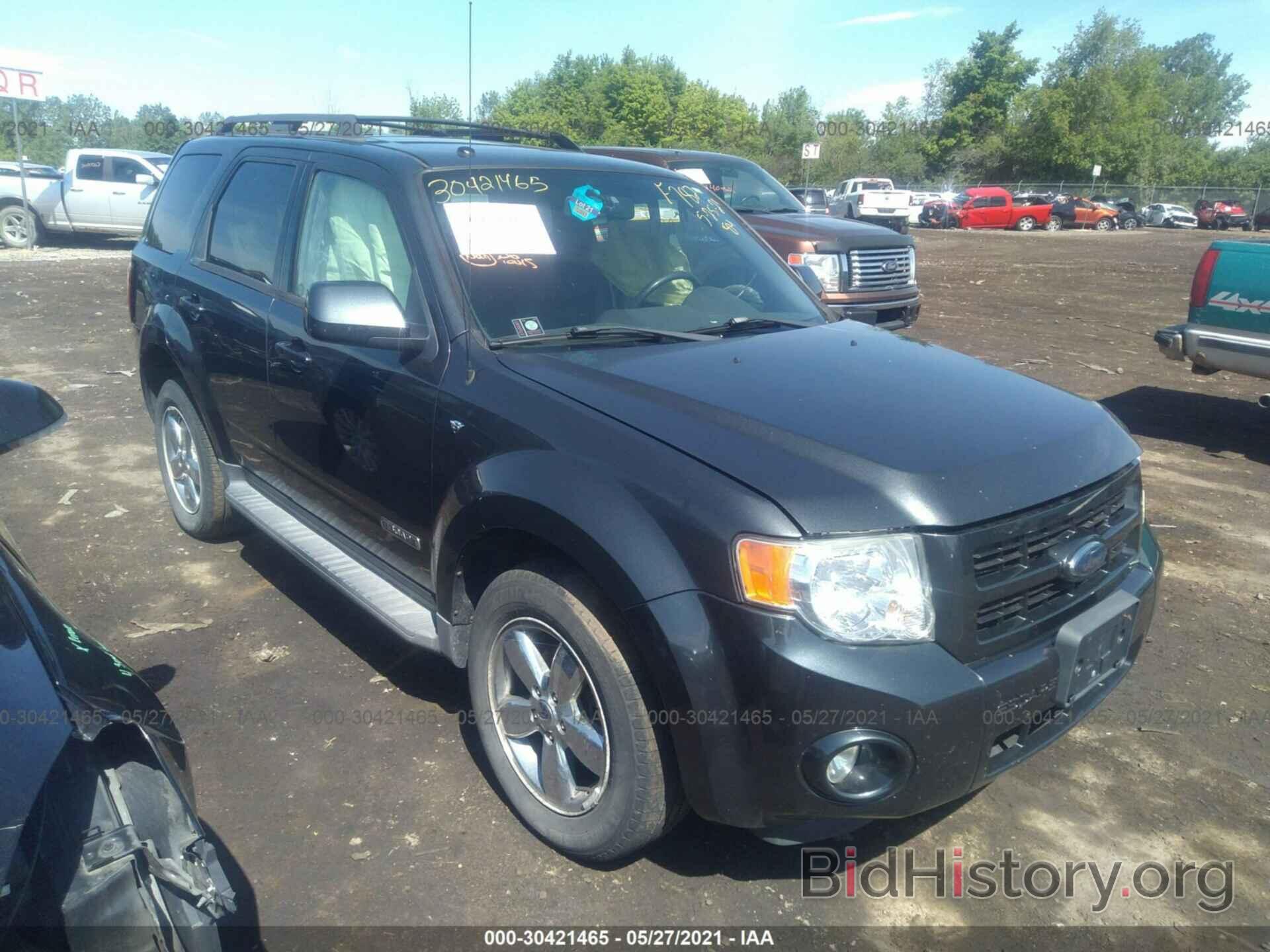 Photo 1FMCU94118KC37343 - FORD ESCAPE 2008