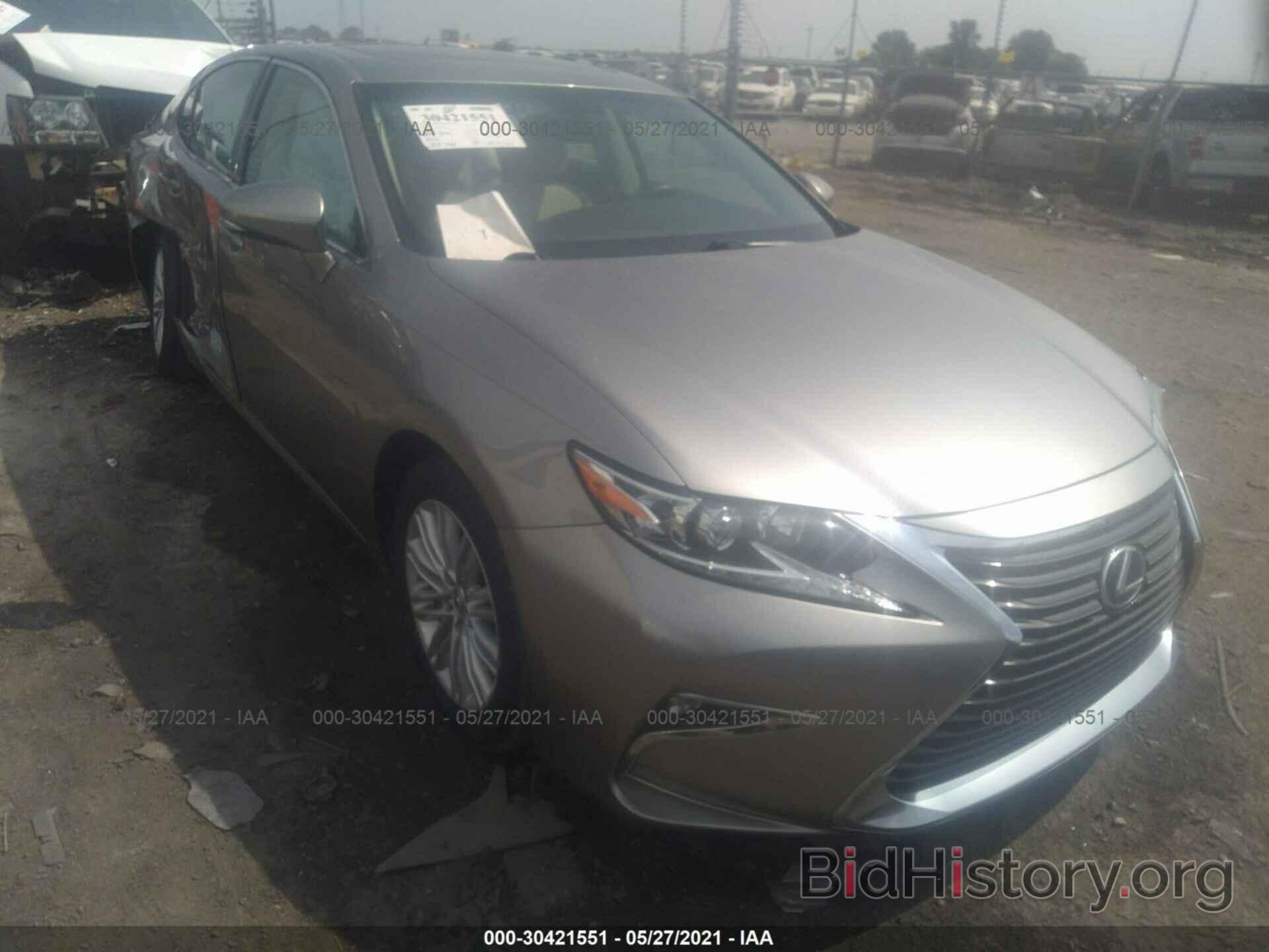 Фотография 58ABK1GG7GU003352 - LEXUS ES 350 2016