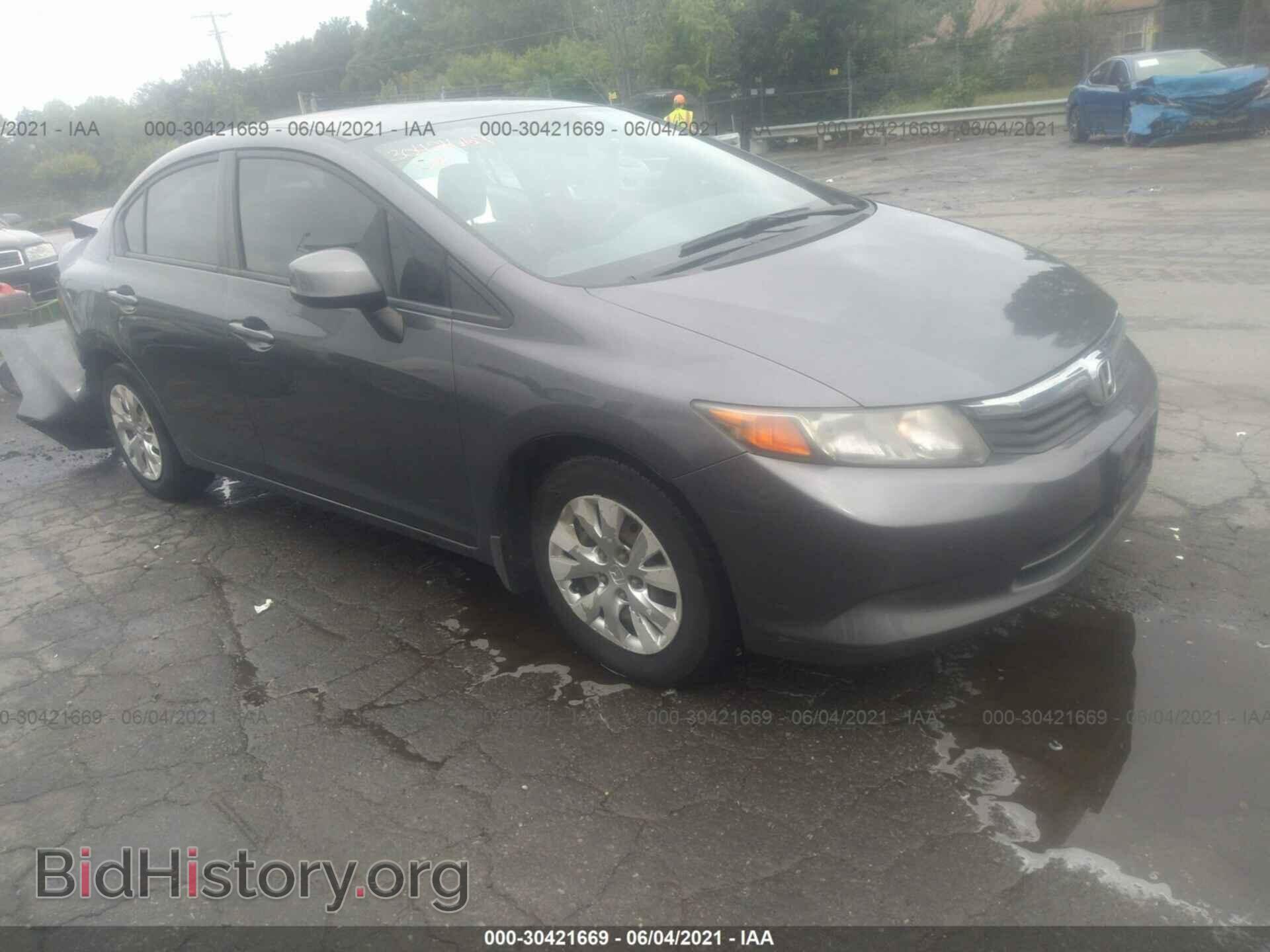 Фотография 2HGFB2F53CH333524 - HONDA CIVIC SDN 2012
