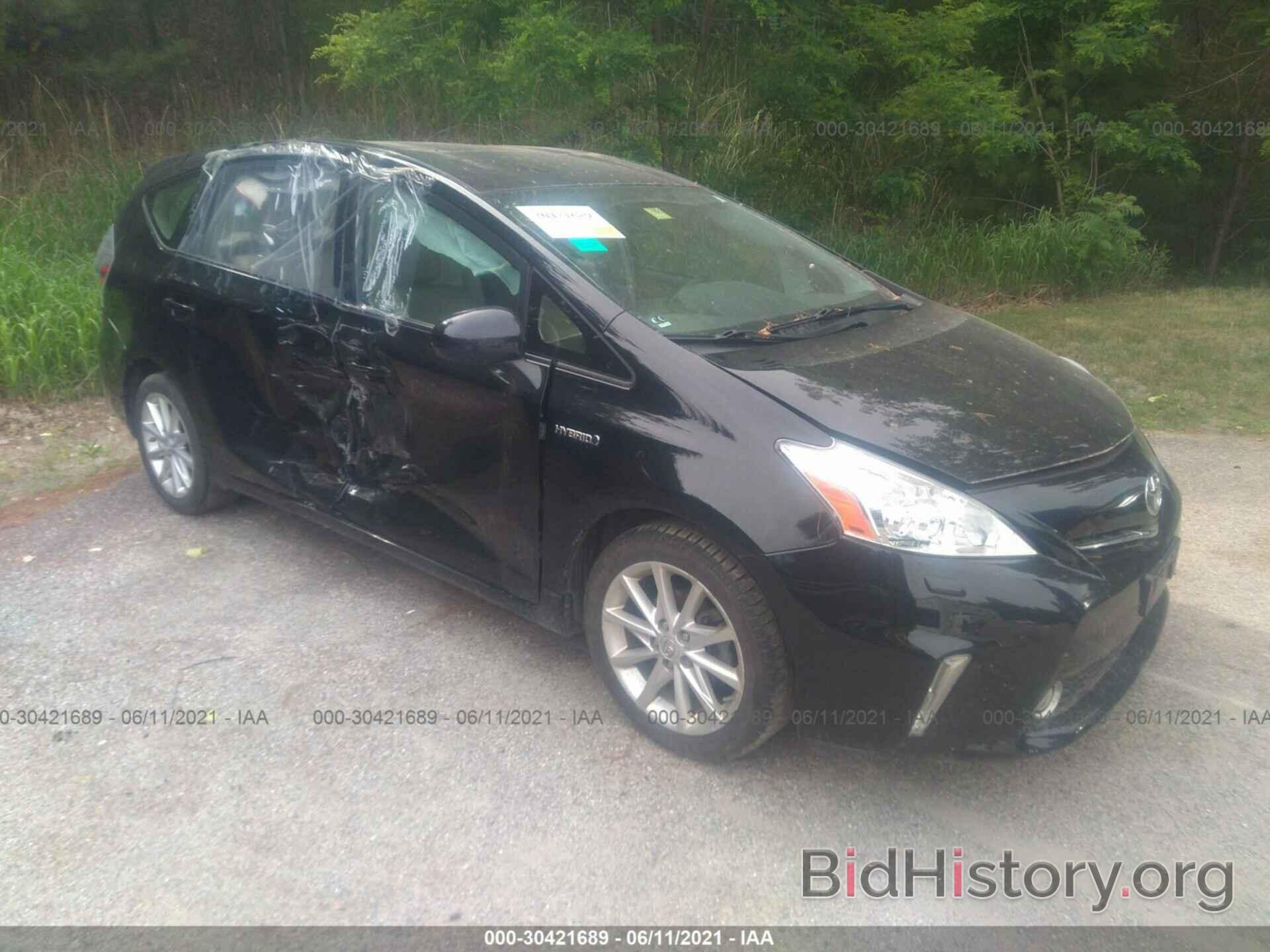 Photo JTDZN3EUXE3331325 - TOYOTA PRIUS V 2014