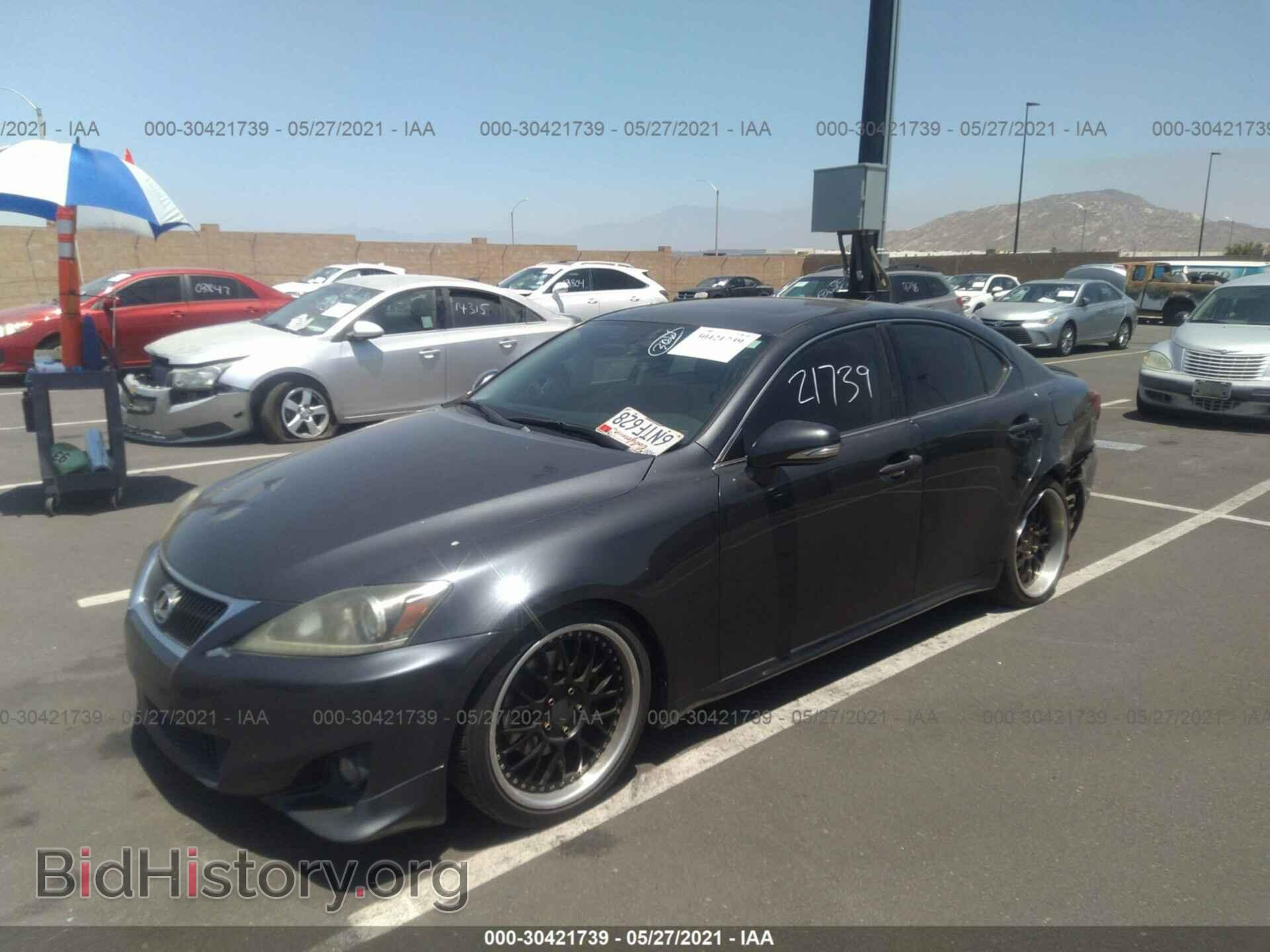 2011 LEXUS IS 250 - VIN: JTHBF5C28B5131697 - Фото 2