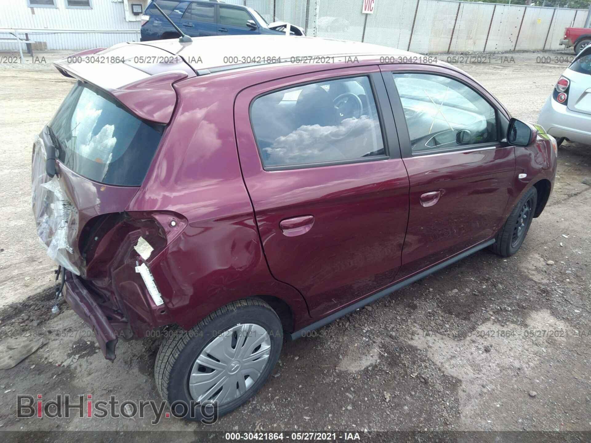 2019 MITSUBISHI MIRAGE - VIN: ML32A3HJ6KH003741 - Фото 4