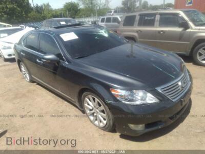 2011 Lexus LS 460, black — VIN JTHCL5EF5B5012261, IAAI