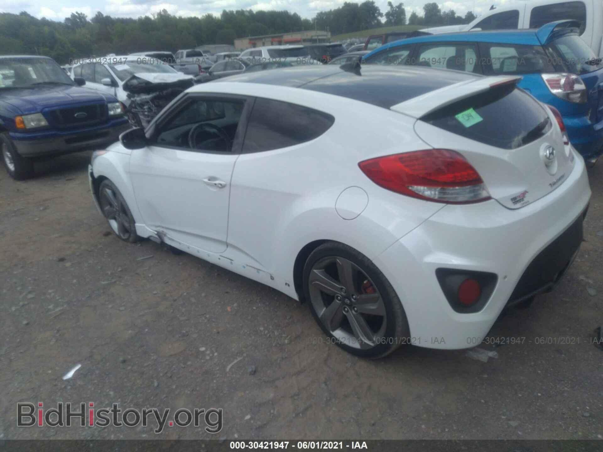 2015 HYUNDAI VELOSTER - VIN: KMHTC6AE3FU222272 - Фото 3