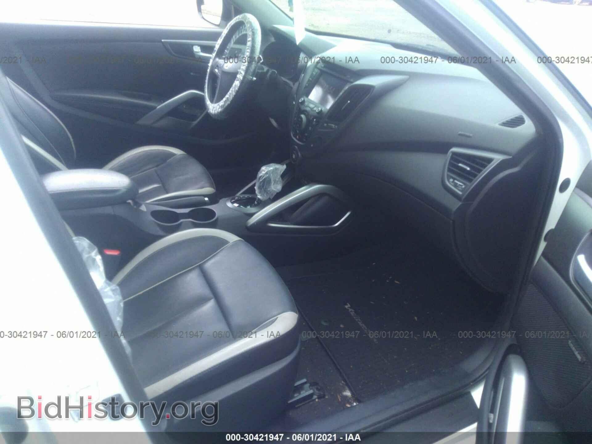 2015 HYUNDAI VELOSTER - VIN: KMHTC6AE3FU222272 - Фото 5