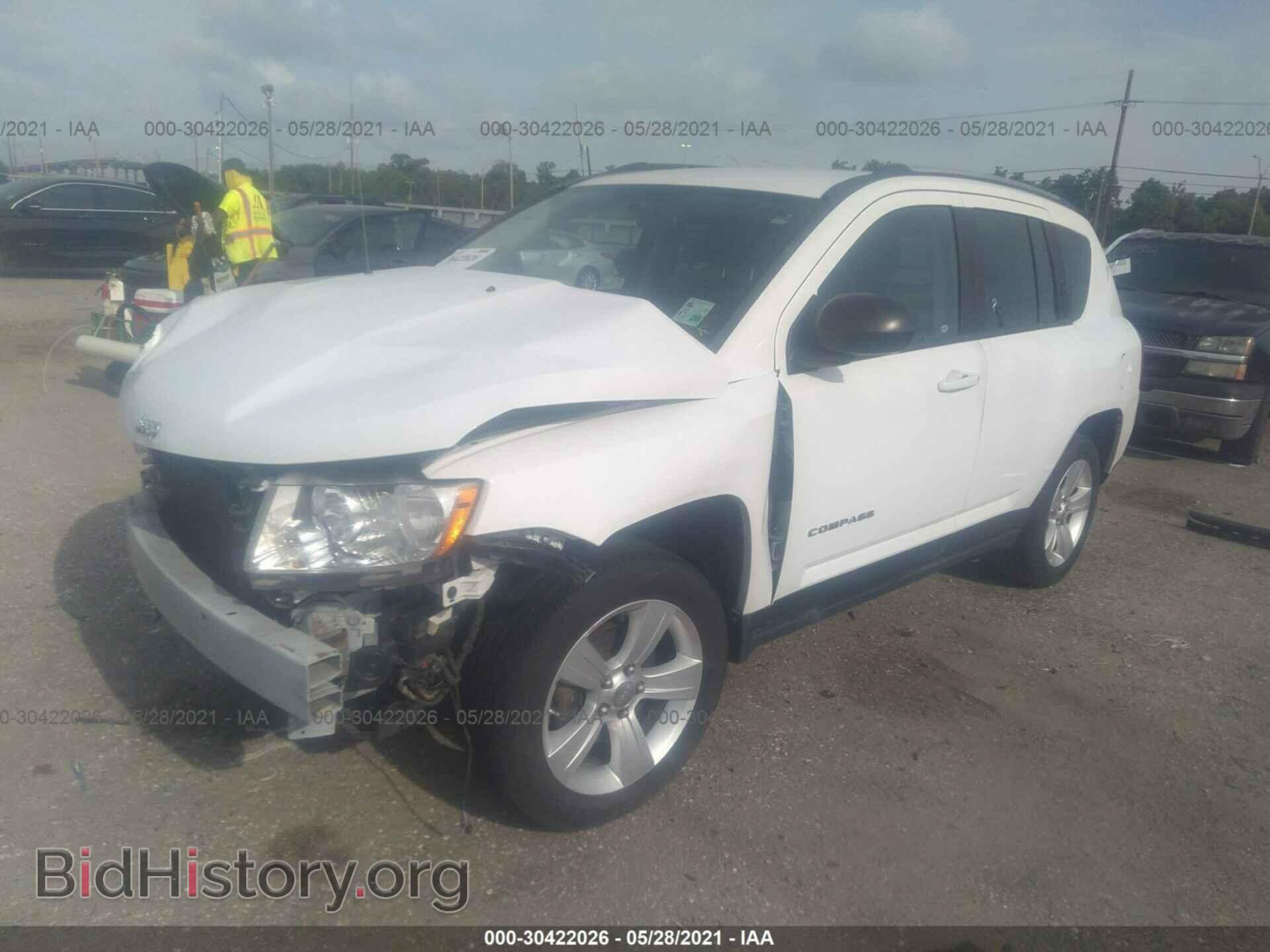 2012 JEEP COMPASS - VIN: 1C4NJCBB3CD515218 - Фото 2