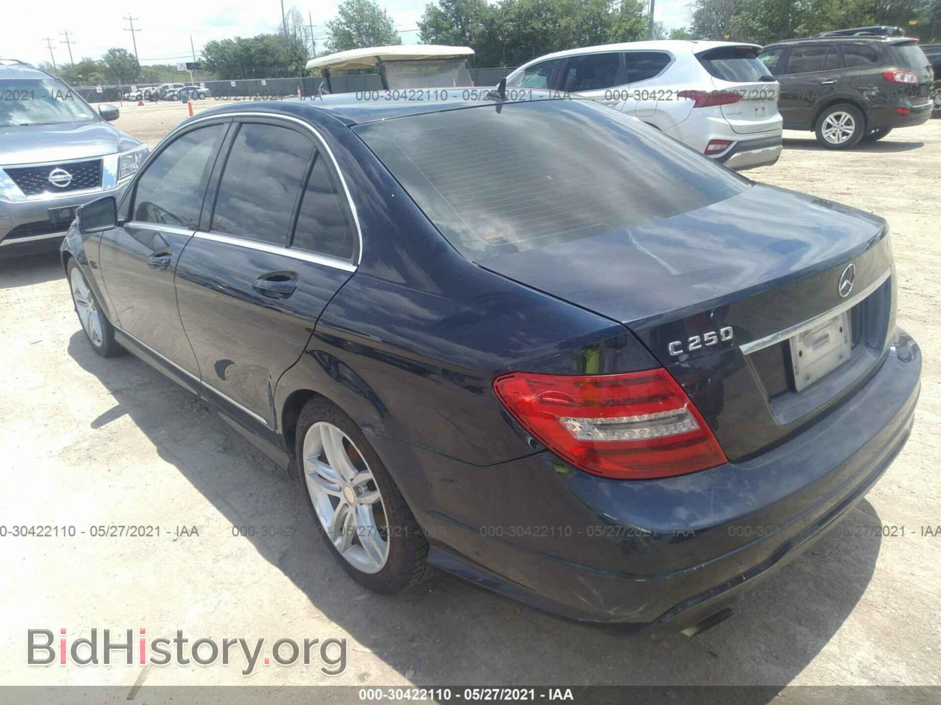 2013 MERCEDES-BENZ C-CLASS - VIN: WDDGF4HB7DA787366 - Фото 3