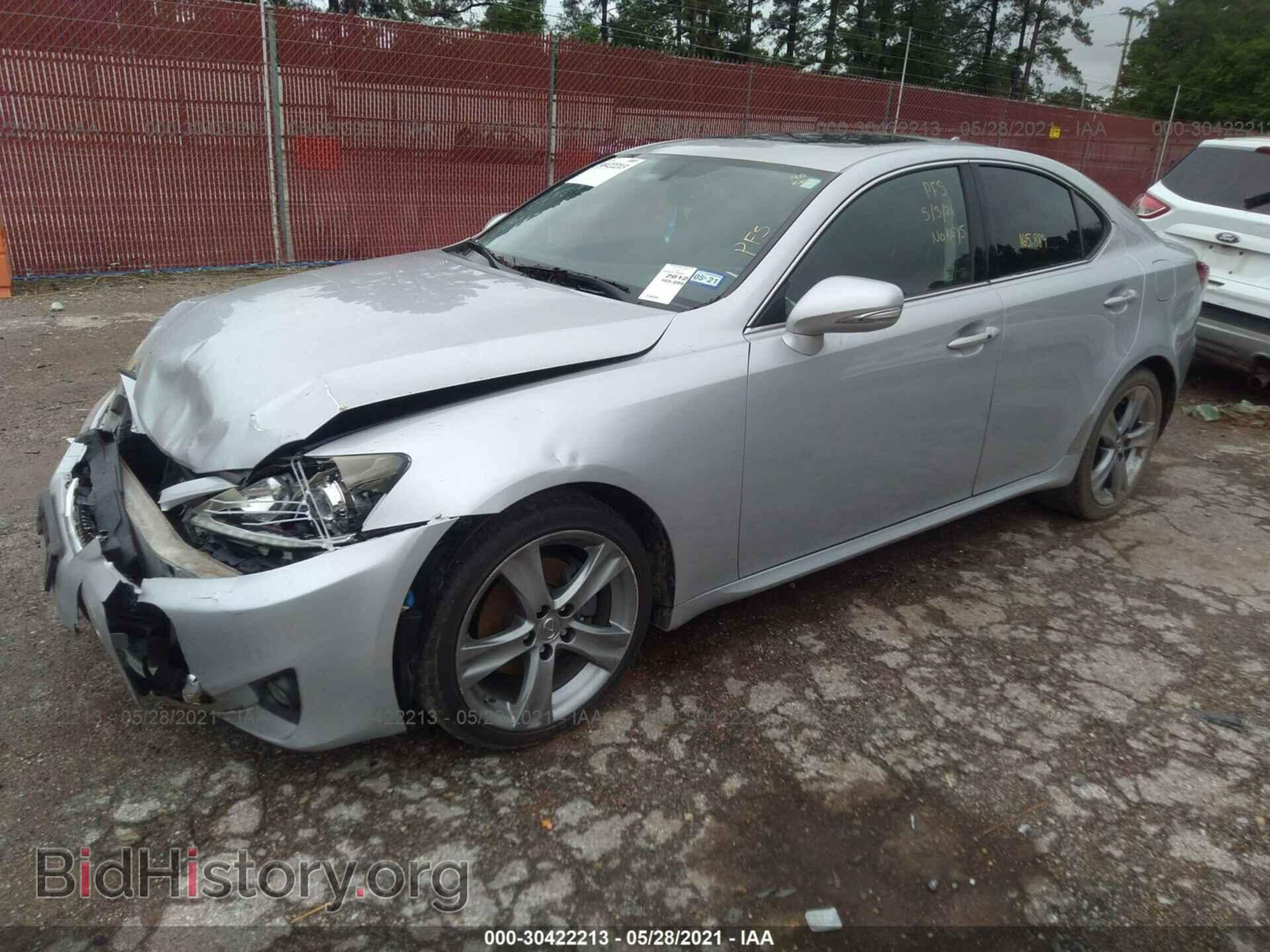 2012 LEXUS IS 250 - VIN: JTHBF5C28C5163907 - Фото 2