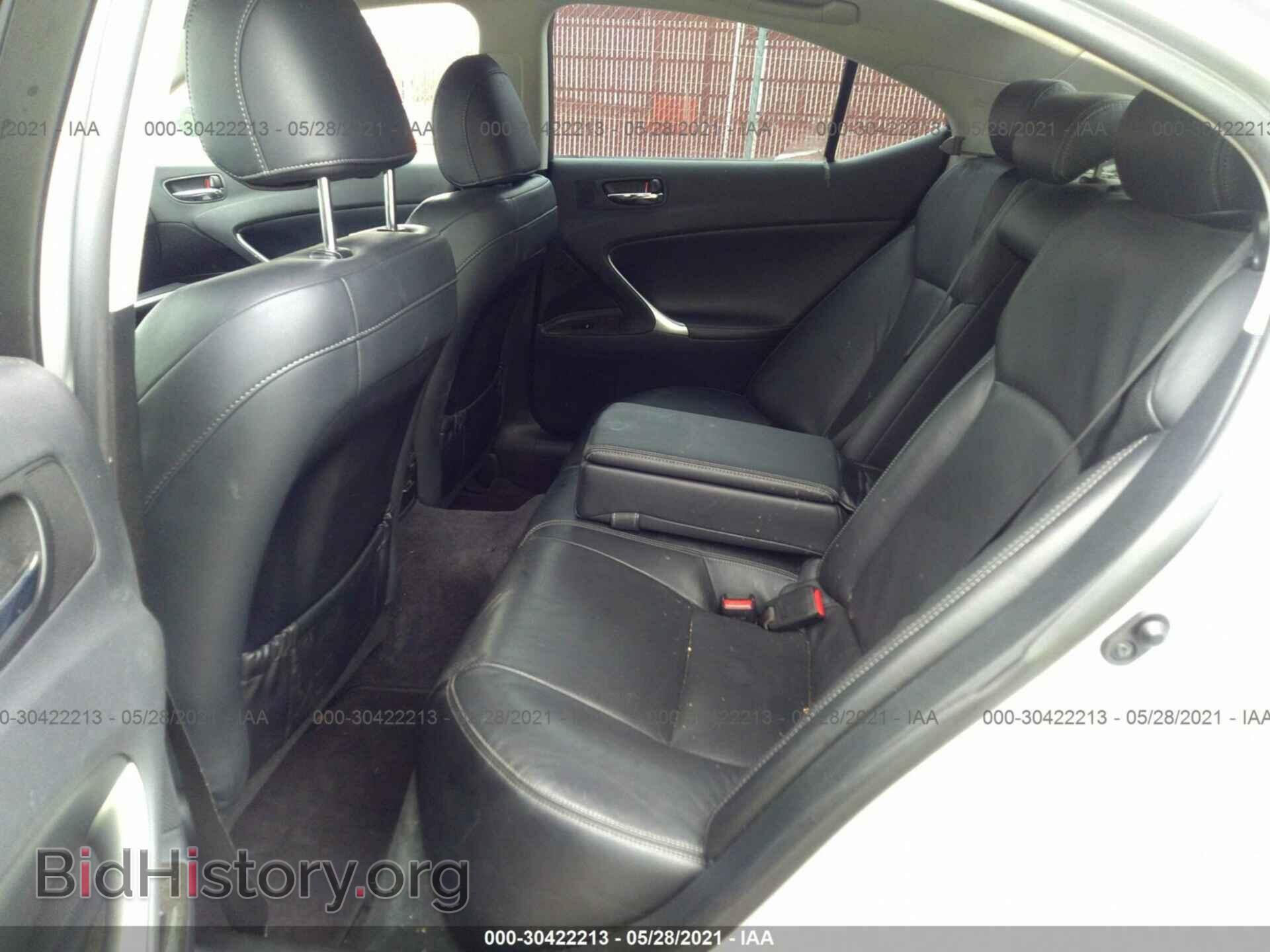 2012 LEXUS IS 250 - VIN: JTHBF5C28C5163907 - Фото 8