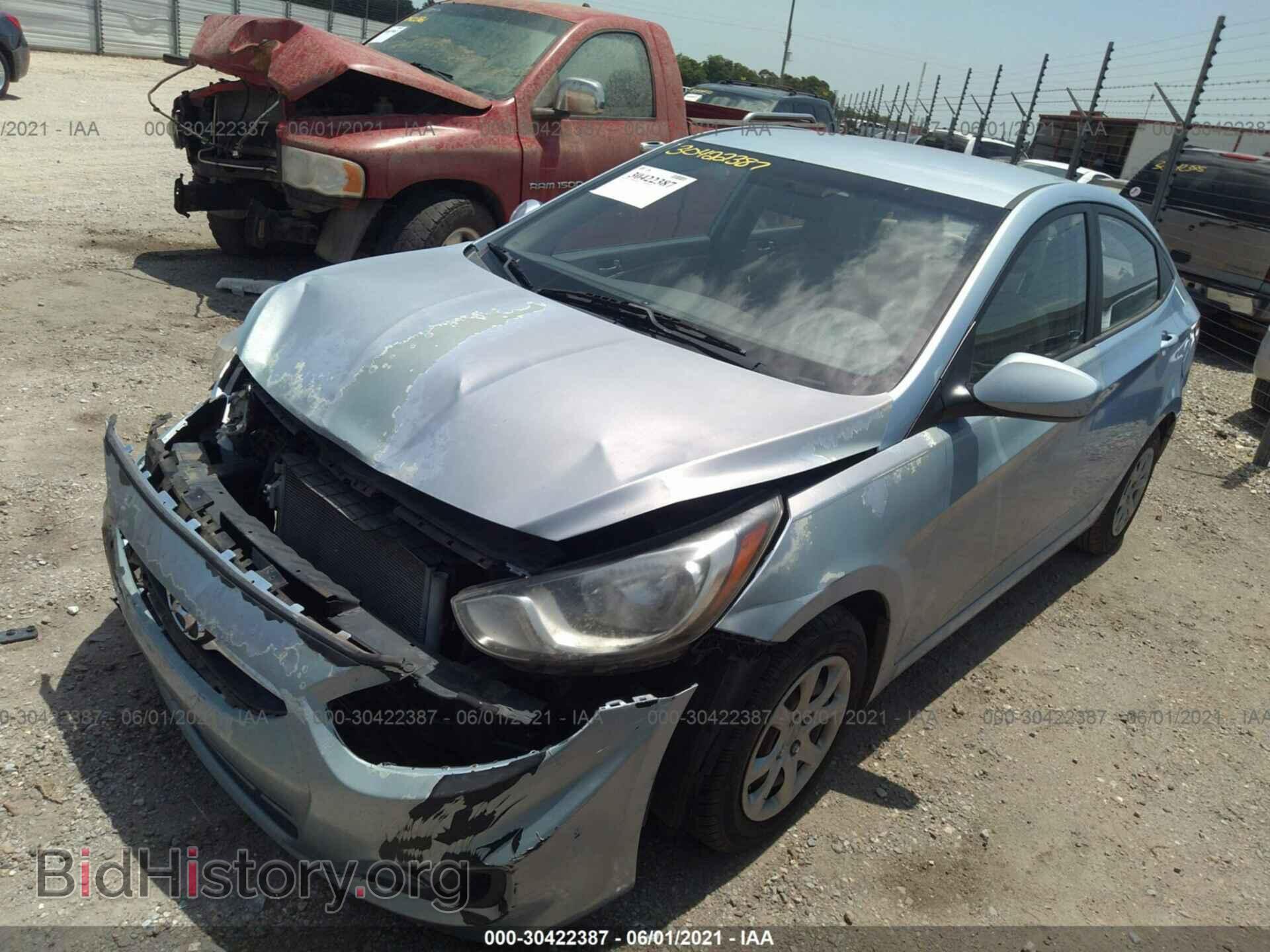 2012 HYUNDAI ACCENT - VIN: KMHCT4AE1CU234677 - Фото 2