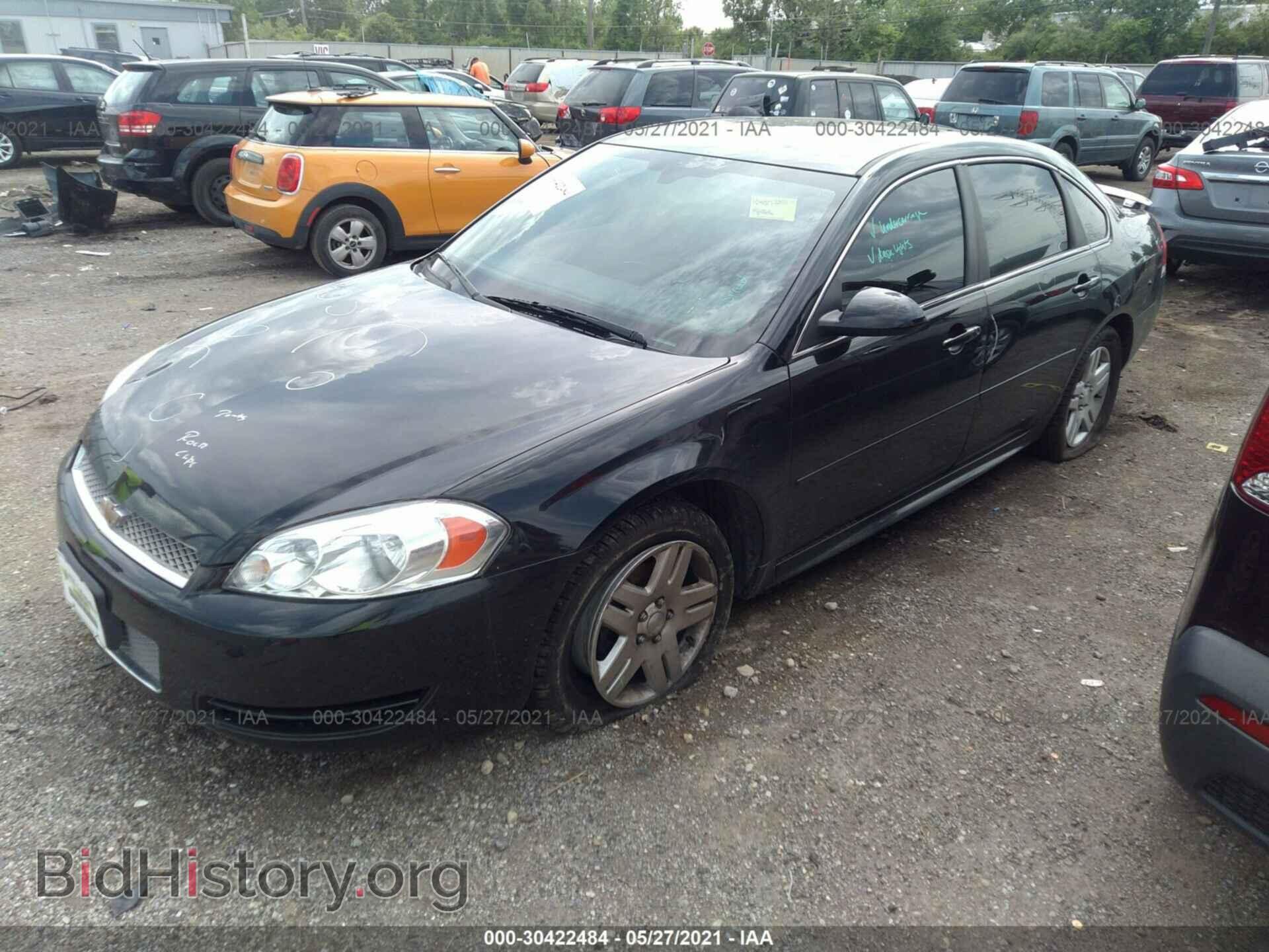 2013 CHEVROLET IMPALA - VIN: 2G1WB5E30D1181589 - Фото 2