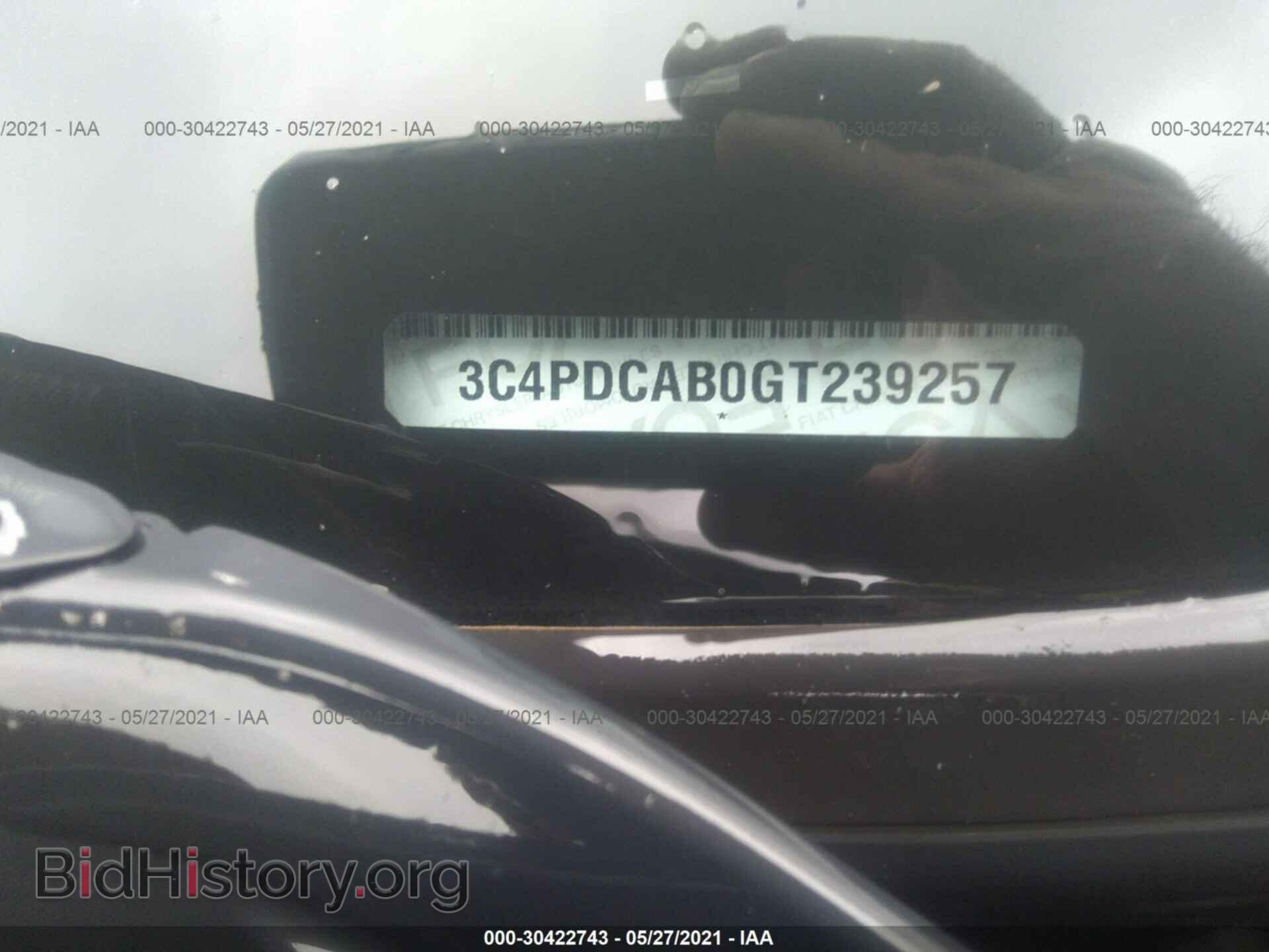2016 DODGE JOURNEY - VIN: 3C4PDCAB0GT239257 - Фото 9
