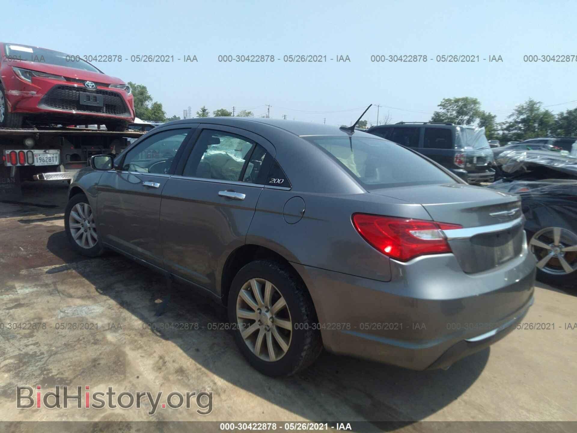2013 CHRYSLER 200 - VIN: 1C3CCBCG1DN522710 - Фото 3