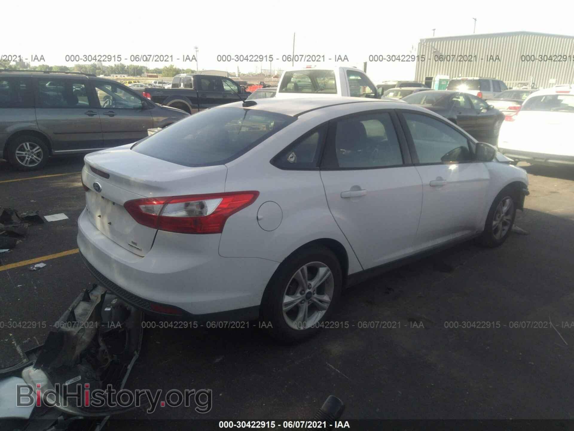 2013 FORD FOCUS - VIN: 1FADP3F25DL340598 - Фото 4