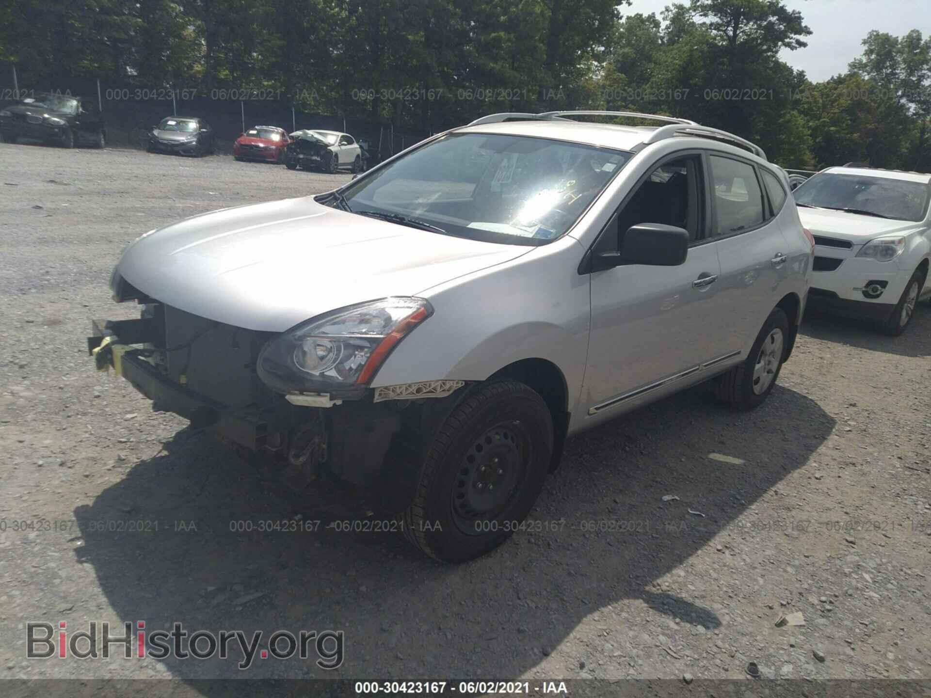 2014 NISSAN ROGUE SELECT - VIN: JN8AS5MV5EW720386 - Фото 2