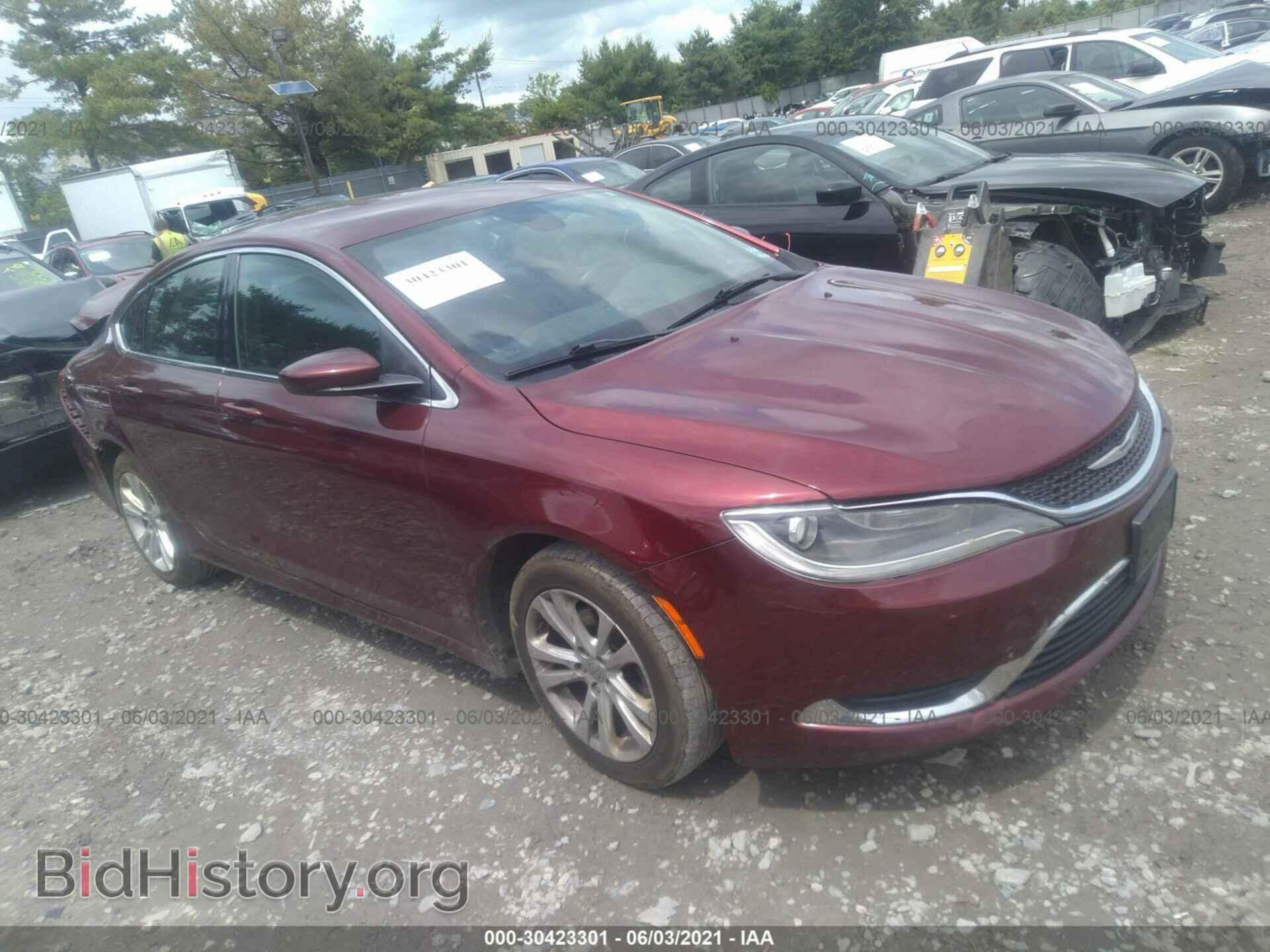 Фотография 1C3CCCAB0FN639906 - CHRYSLER 200 2015