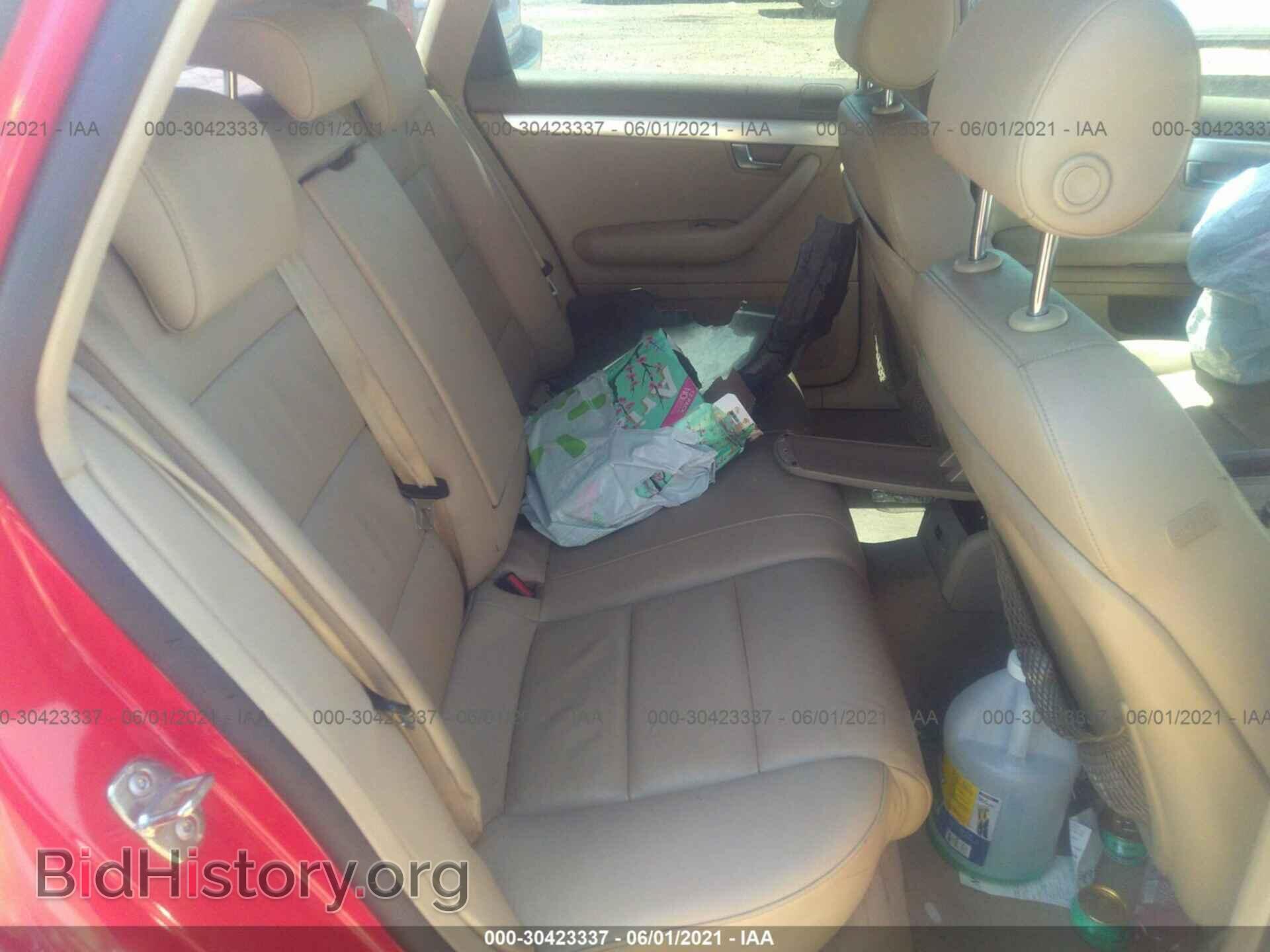 2008 AUDI A4 - VIN: WAUAF78E28A048372 - Фото 8