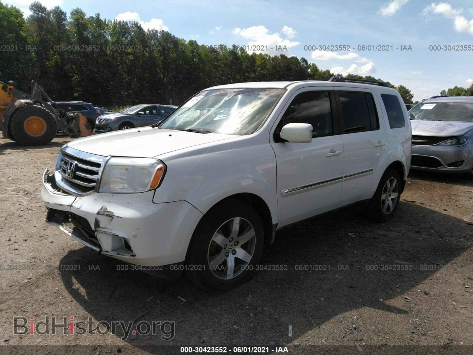2012 HONDA PILOT - VIN: 5FNYF4H93CB047623 - Фото 2