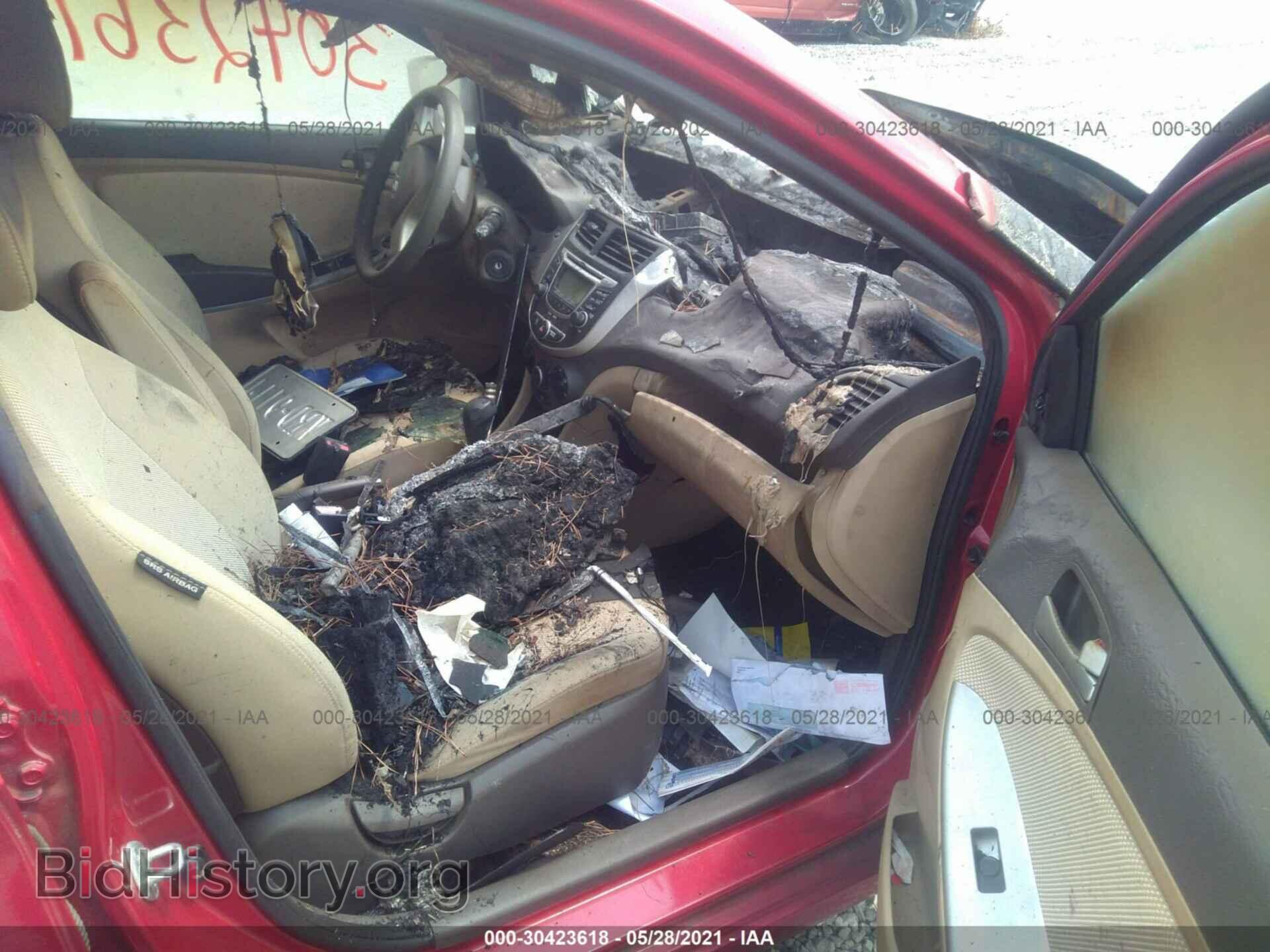 2012 HYUNDAI ACCENT - VIN: KMHCT4AE2CU182878 - Фото 5