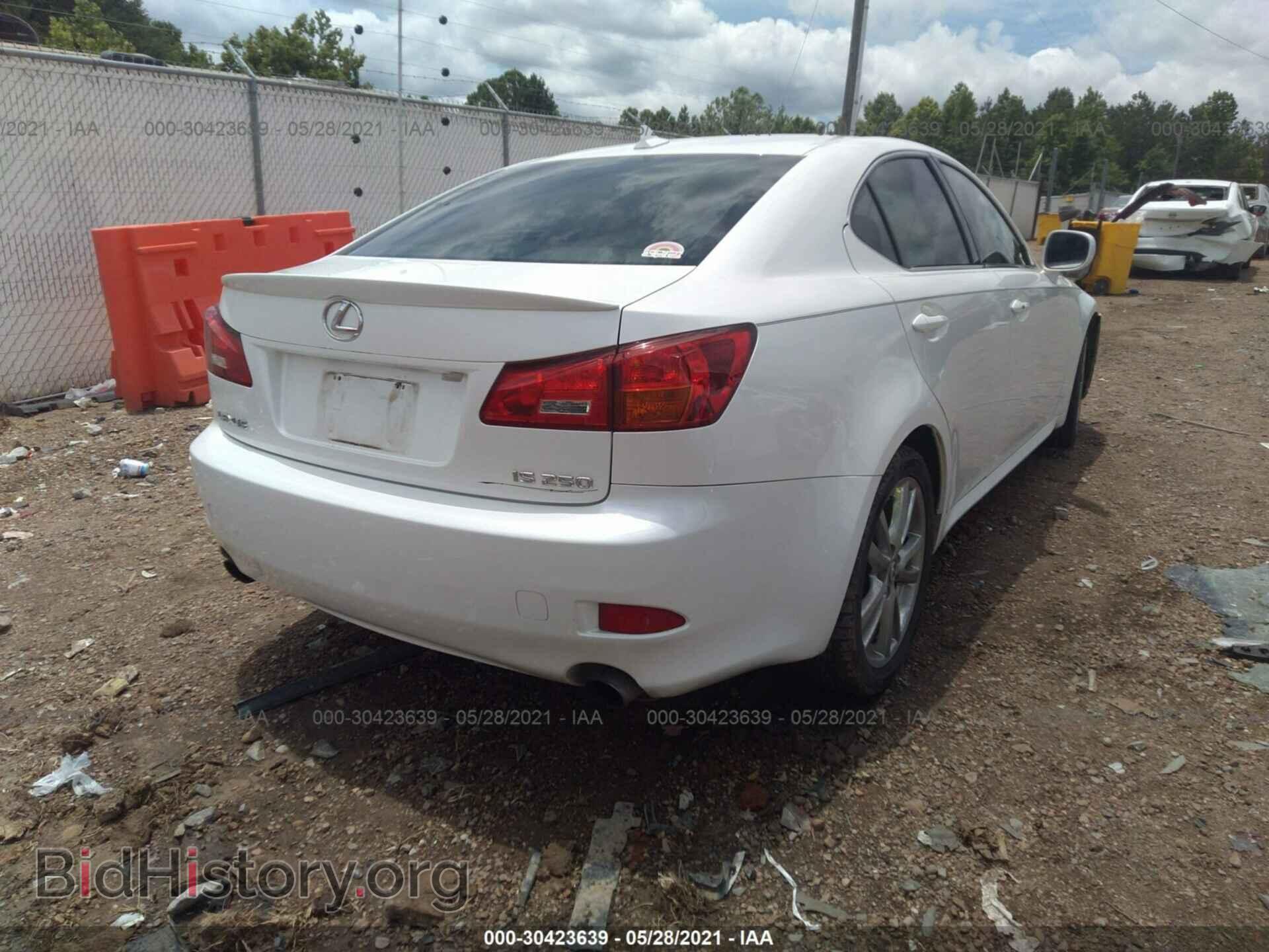 2007 LEXUS IS 250 - VIN: JTHBK262072047257 - Фото 4