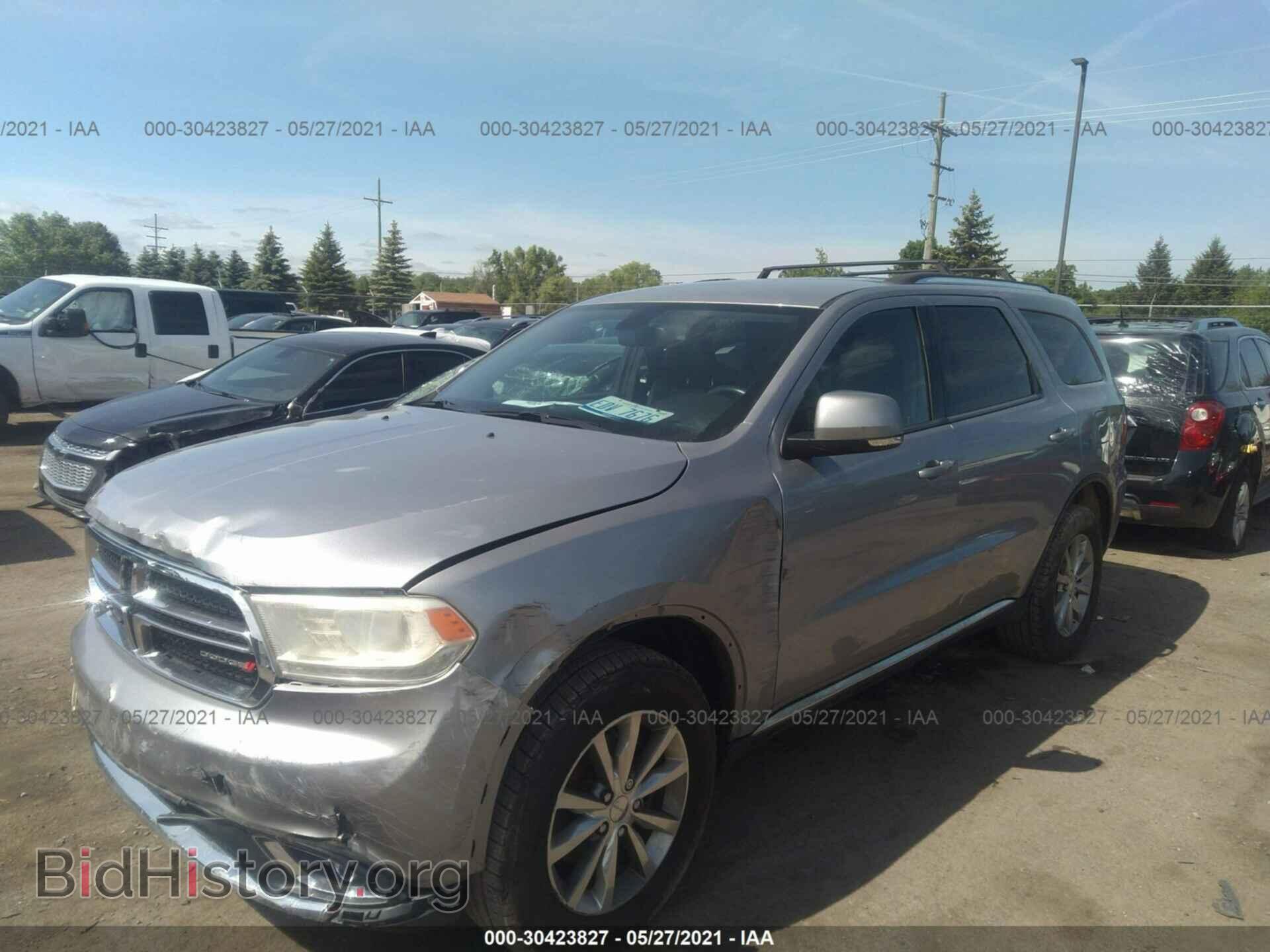 2014 DODGE DURANGO - VIN: 1C4RDJDG7EC349249 - Фото 2