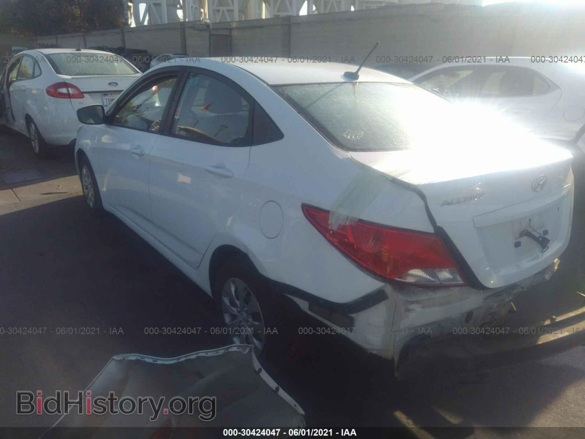 2017 HYUNDAI ACCENT - VIN: KMHCT4AE7HU297452 - Фото 3