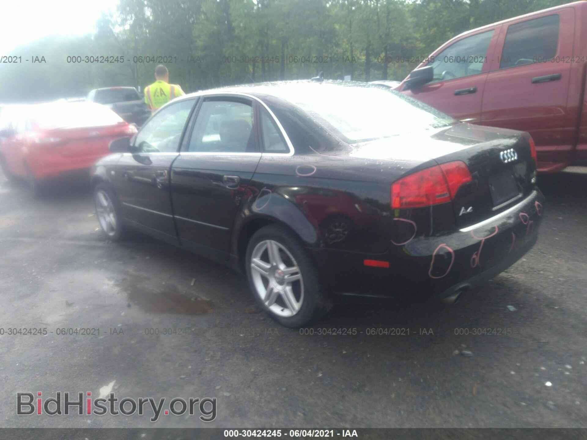 2007 AUDI A4 - VIN: WAUAF78E17A039581 - Фото 3